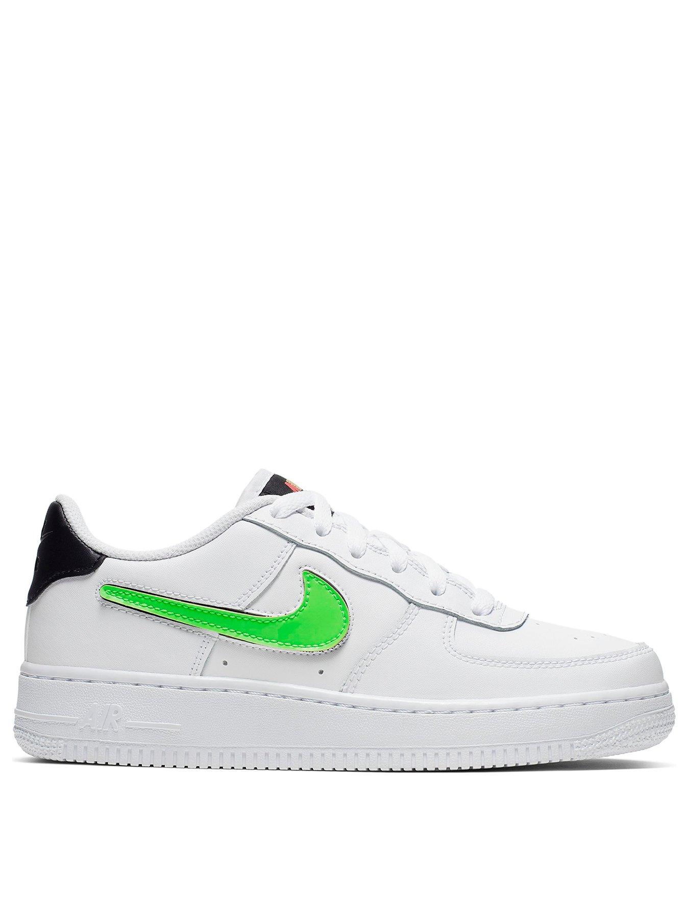 light grey air force 1 lv8 3 trainers junior