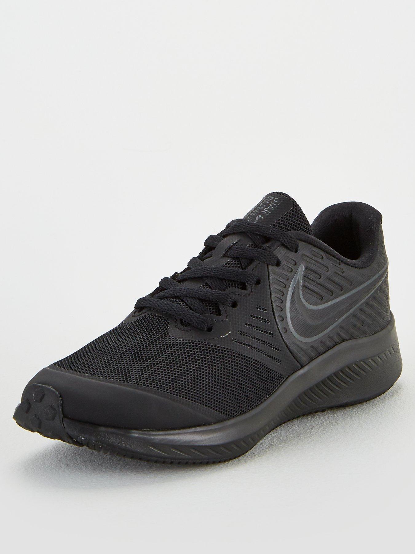 nike star runner all black