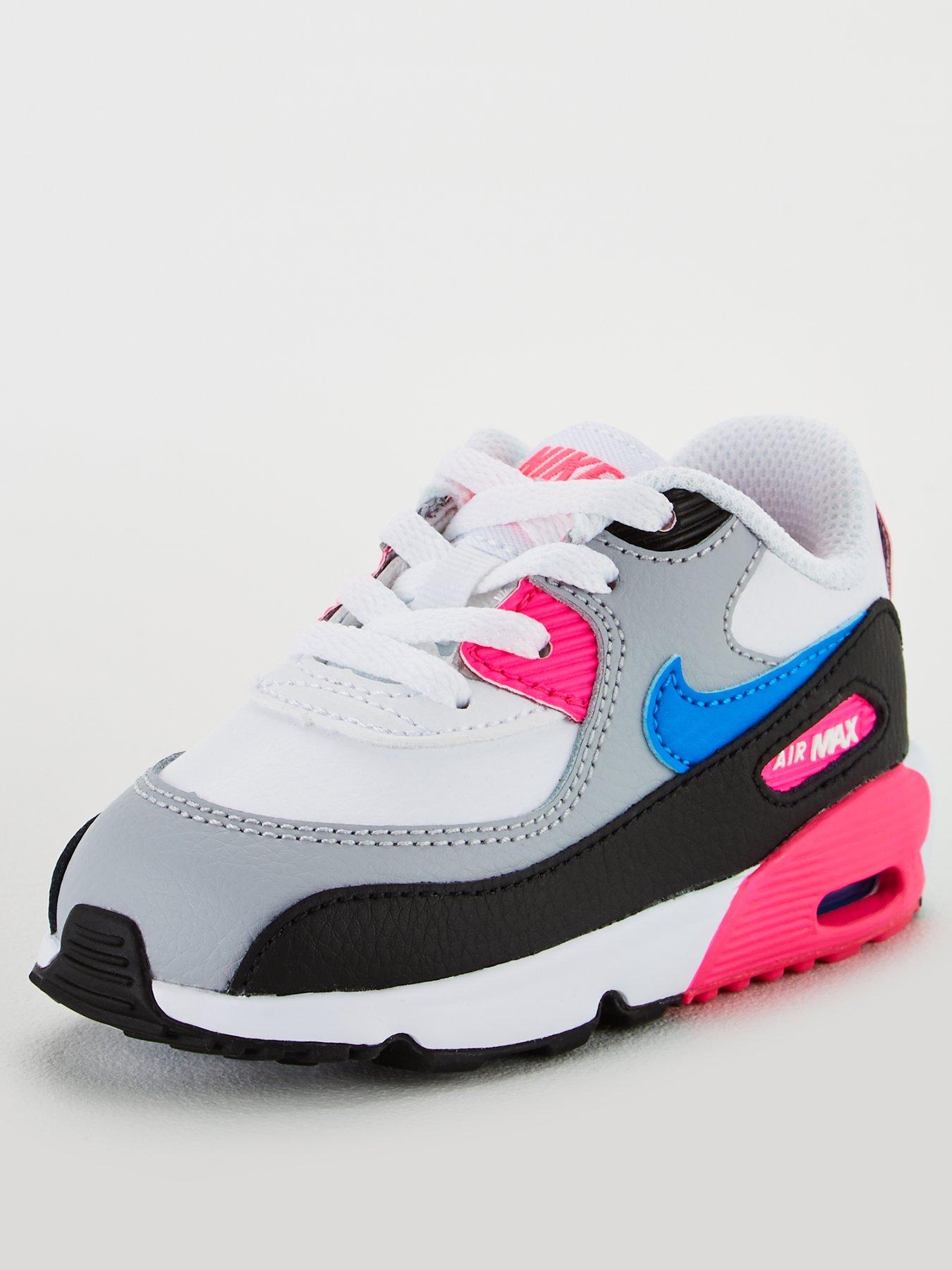 nike air max 90 baby pink trainers