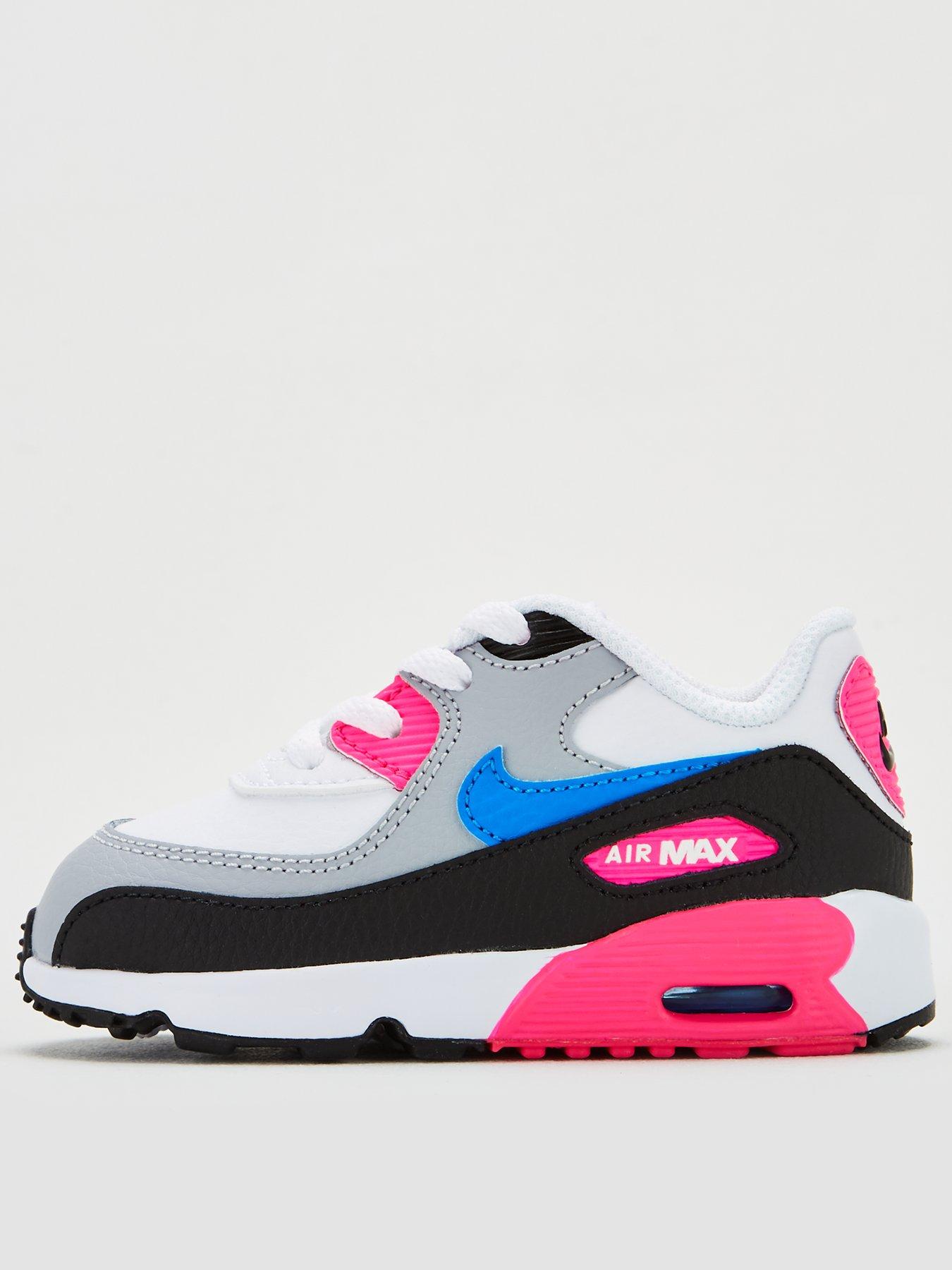 nike air max 90 baby pink trainers