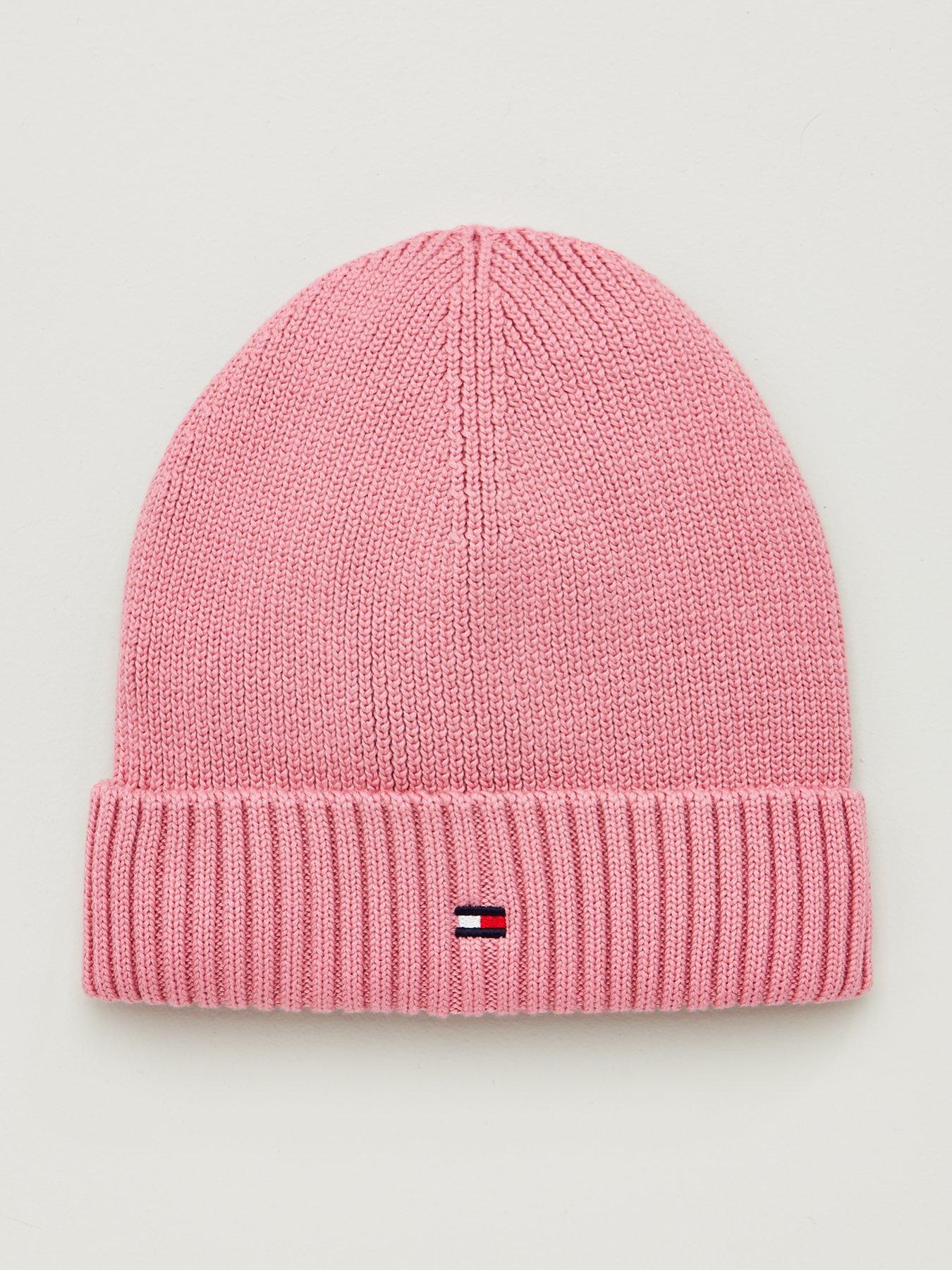 pink tommy hilfiger bucket hat