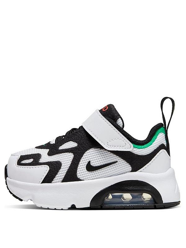Nike WhiteBlack Air Max 200 Trainers Nike WhiteBlack Air Max 200 Trainers