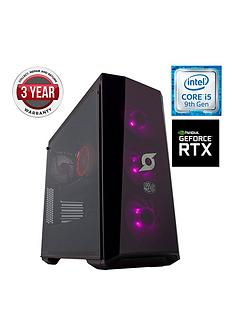 Zoostorm Stormforce Crystal 7290-5517 Desktop Intel Core i5 16GB RAM 1TB Hard Drive & 256GB SSD NVIDIA 8GB Dedicated Graphics RTX 2080 Gaming PC Black