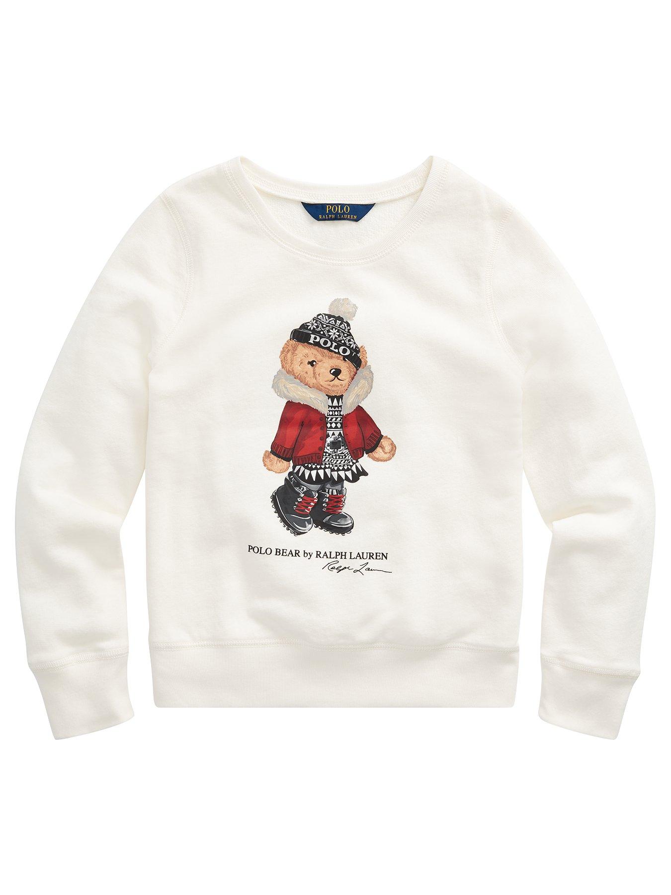 Ralph Lauren Girls Christmas Bear Sweat review