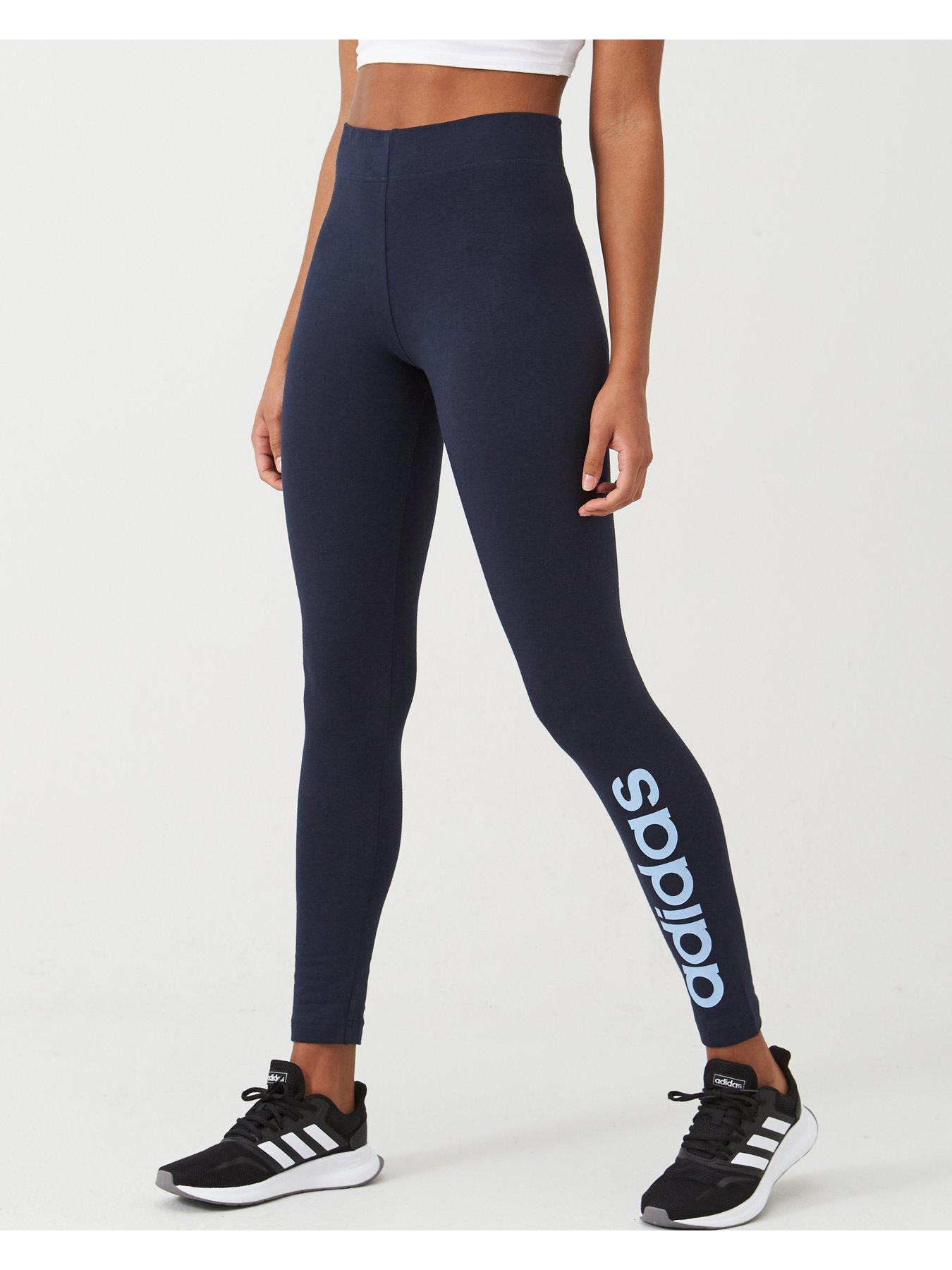 adidas women's navy leggings