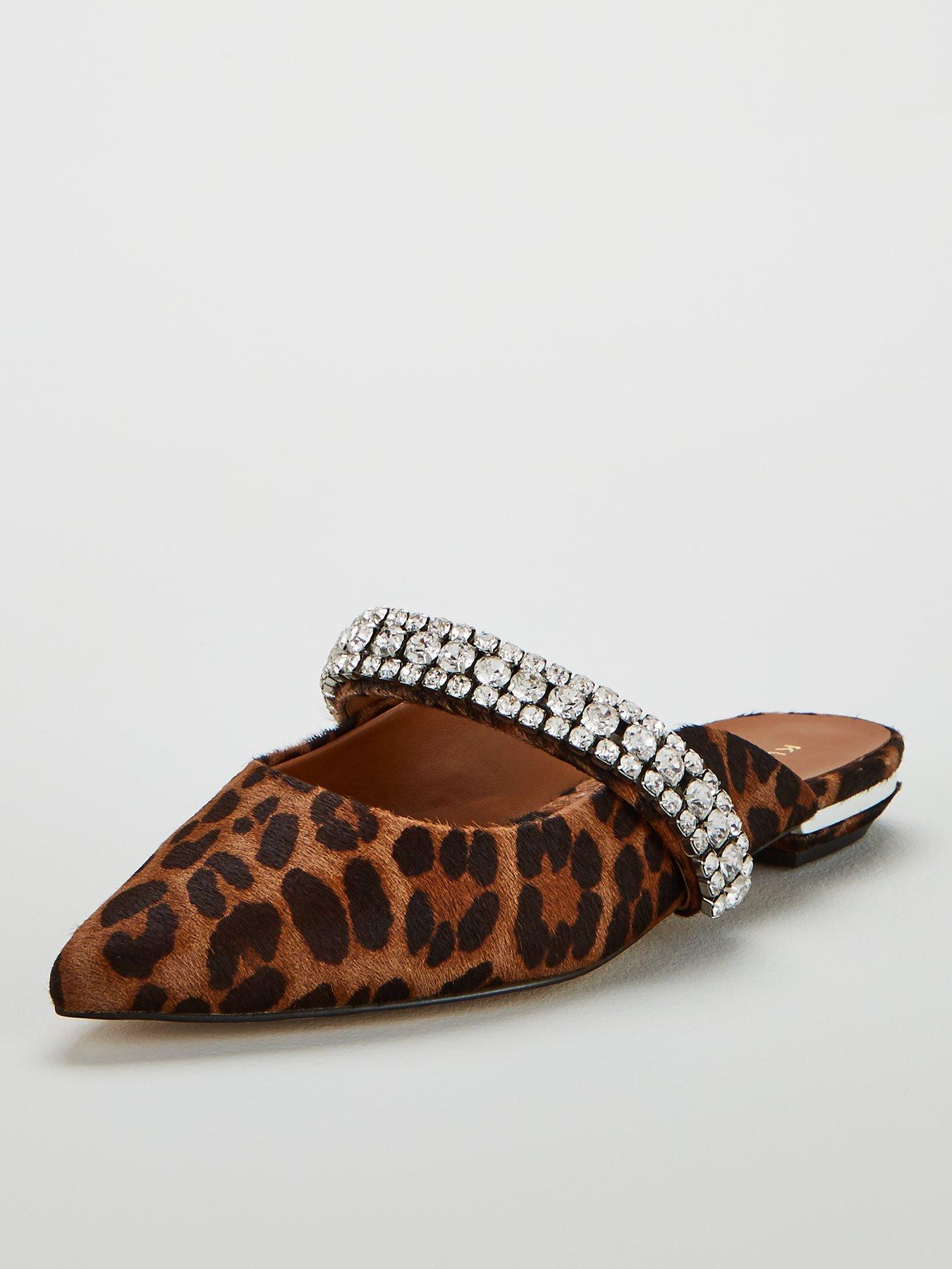 kurt geiger leopard print shoes