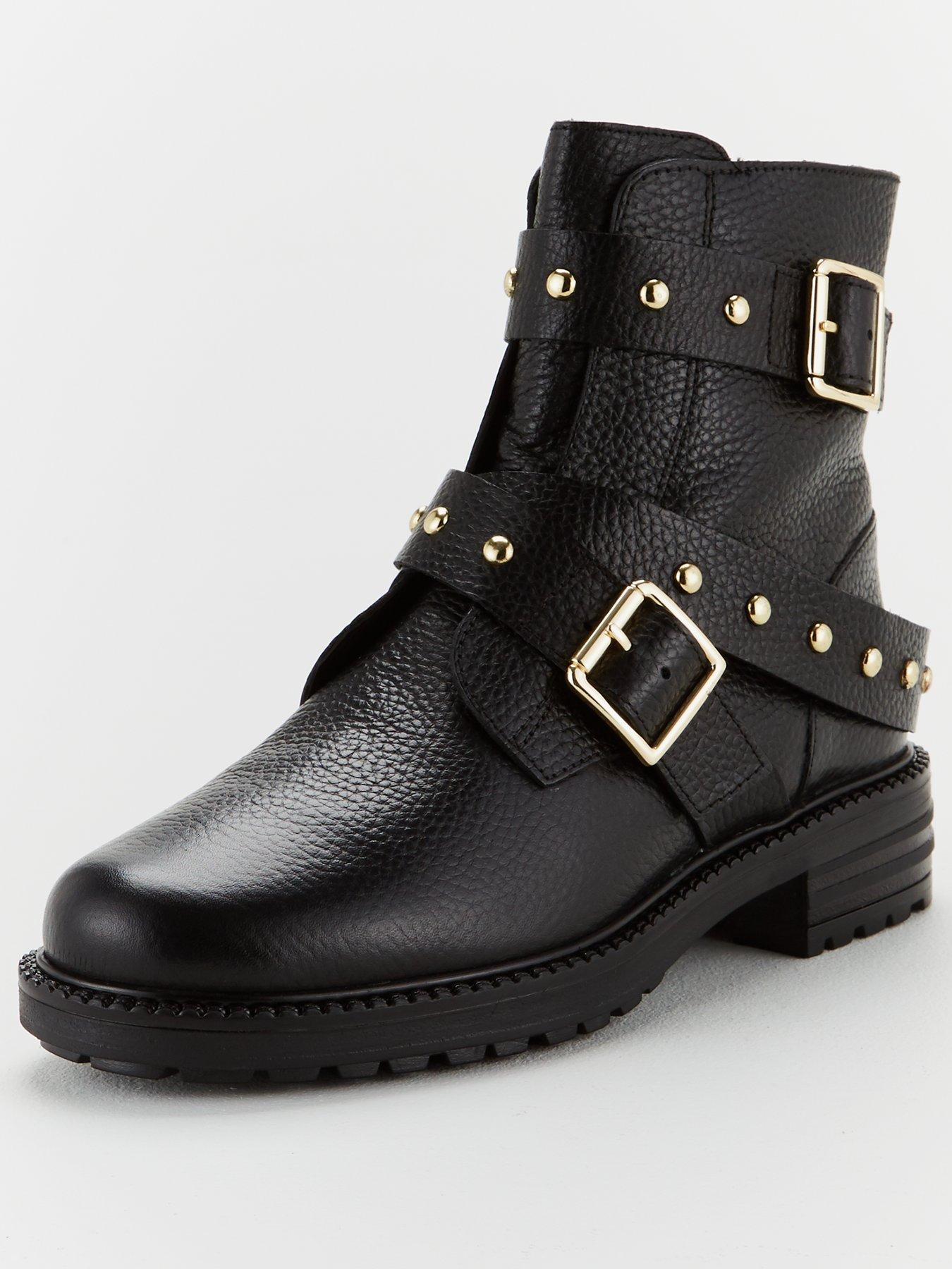 kurt geiger london sting biker boots