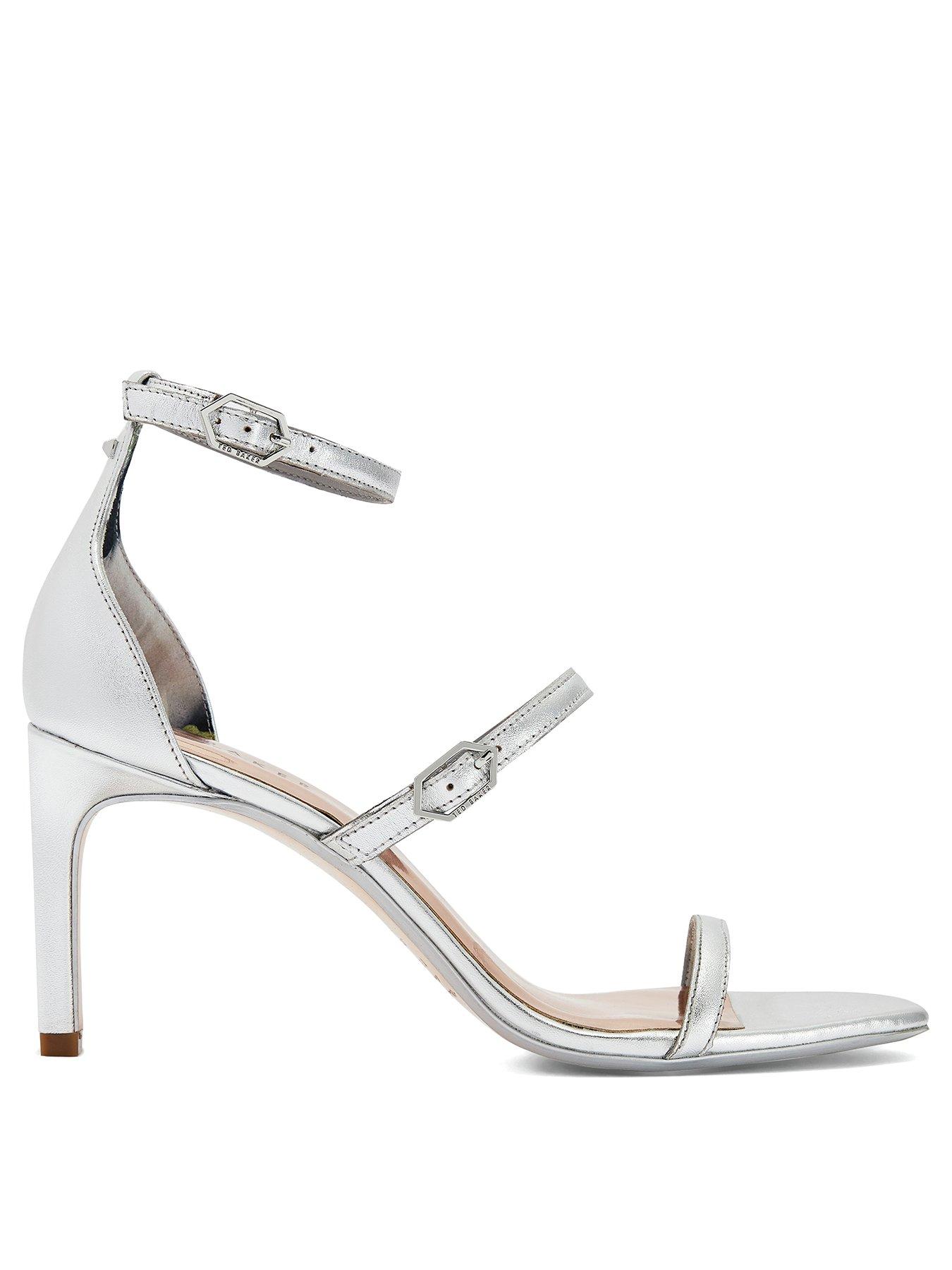 ted baker silver sandals