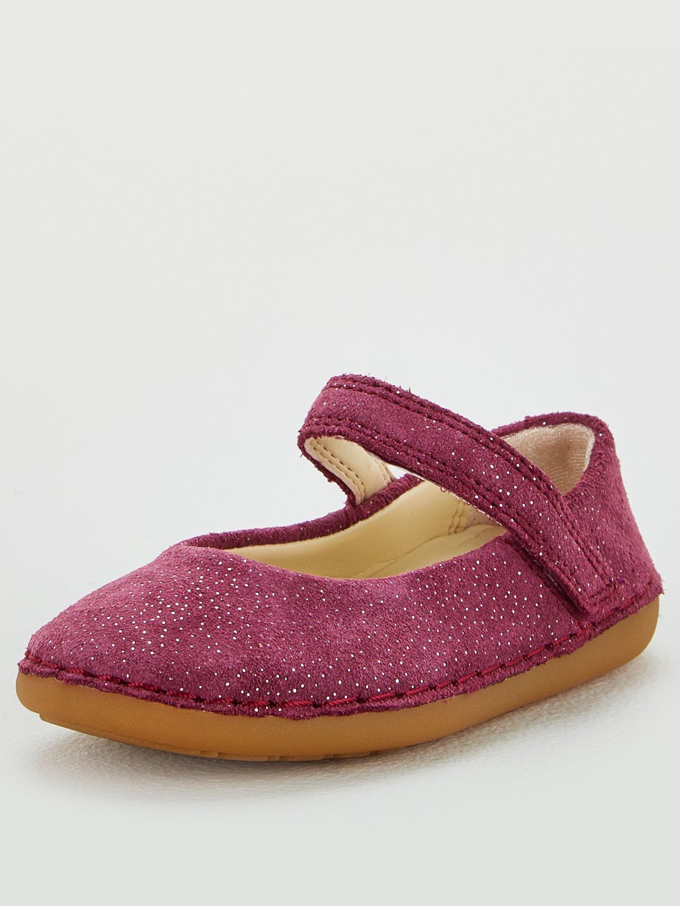 clarks plum shoes