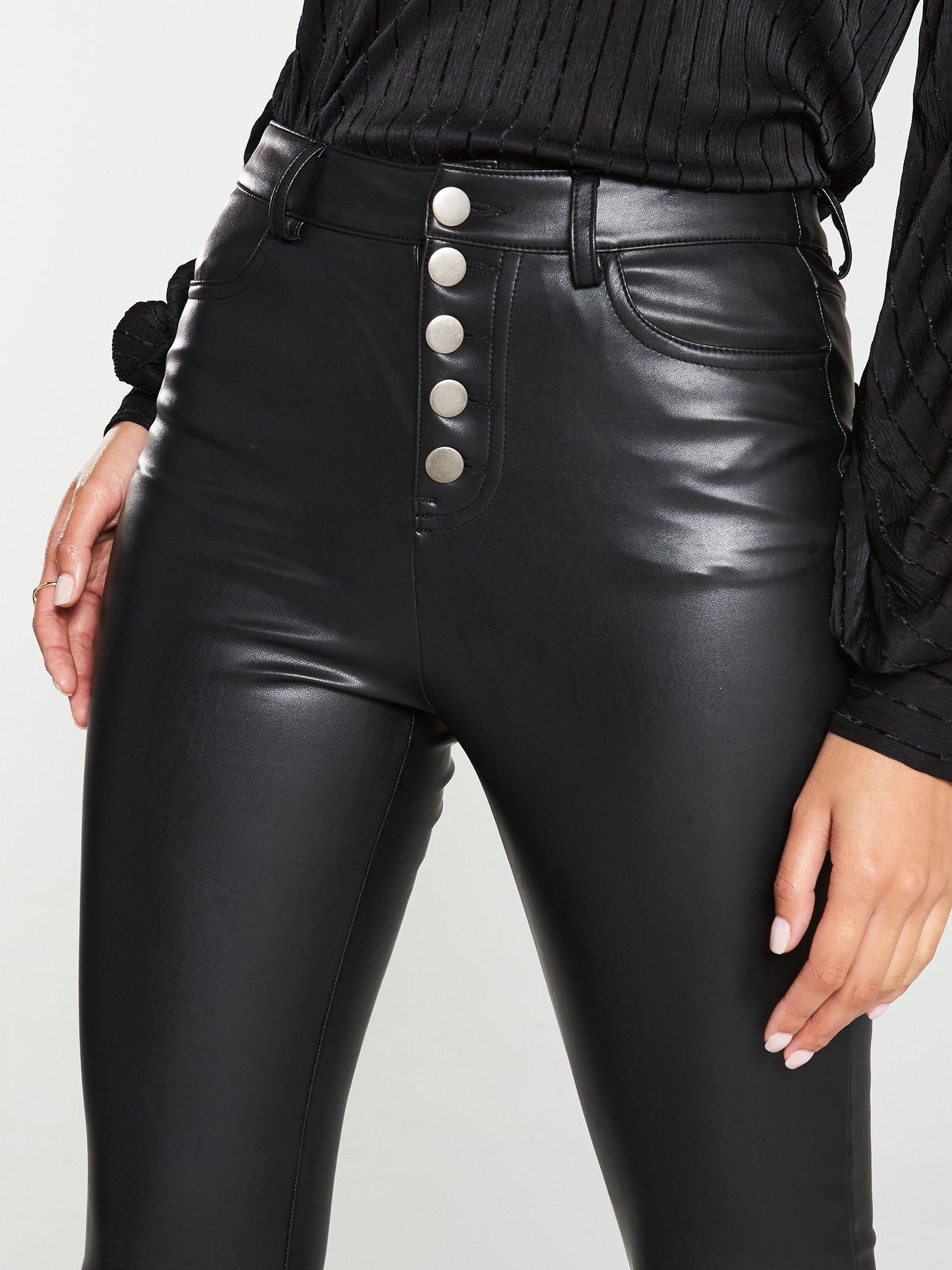 leather trousers very