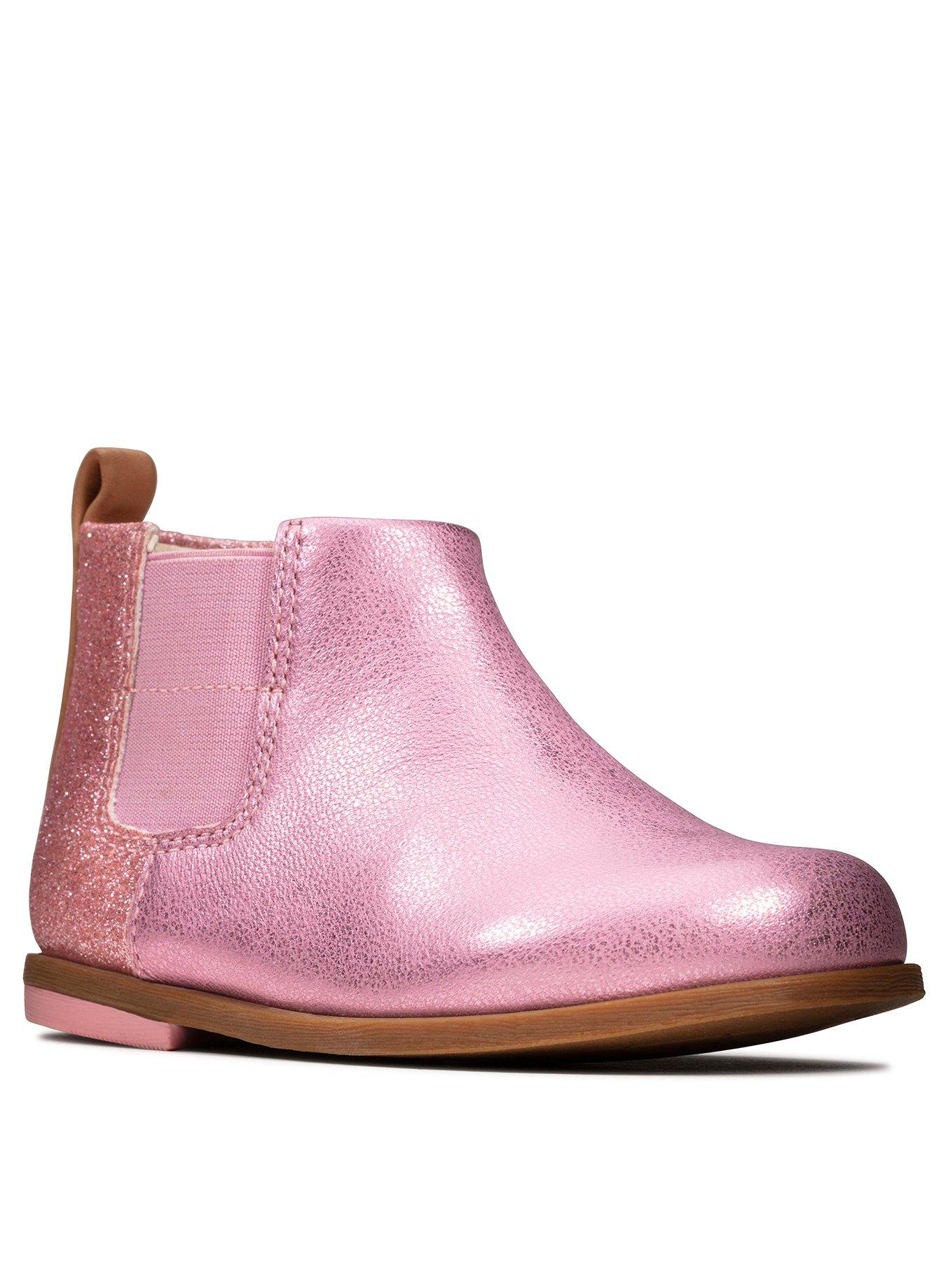 pink ankle boots uk