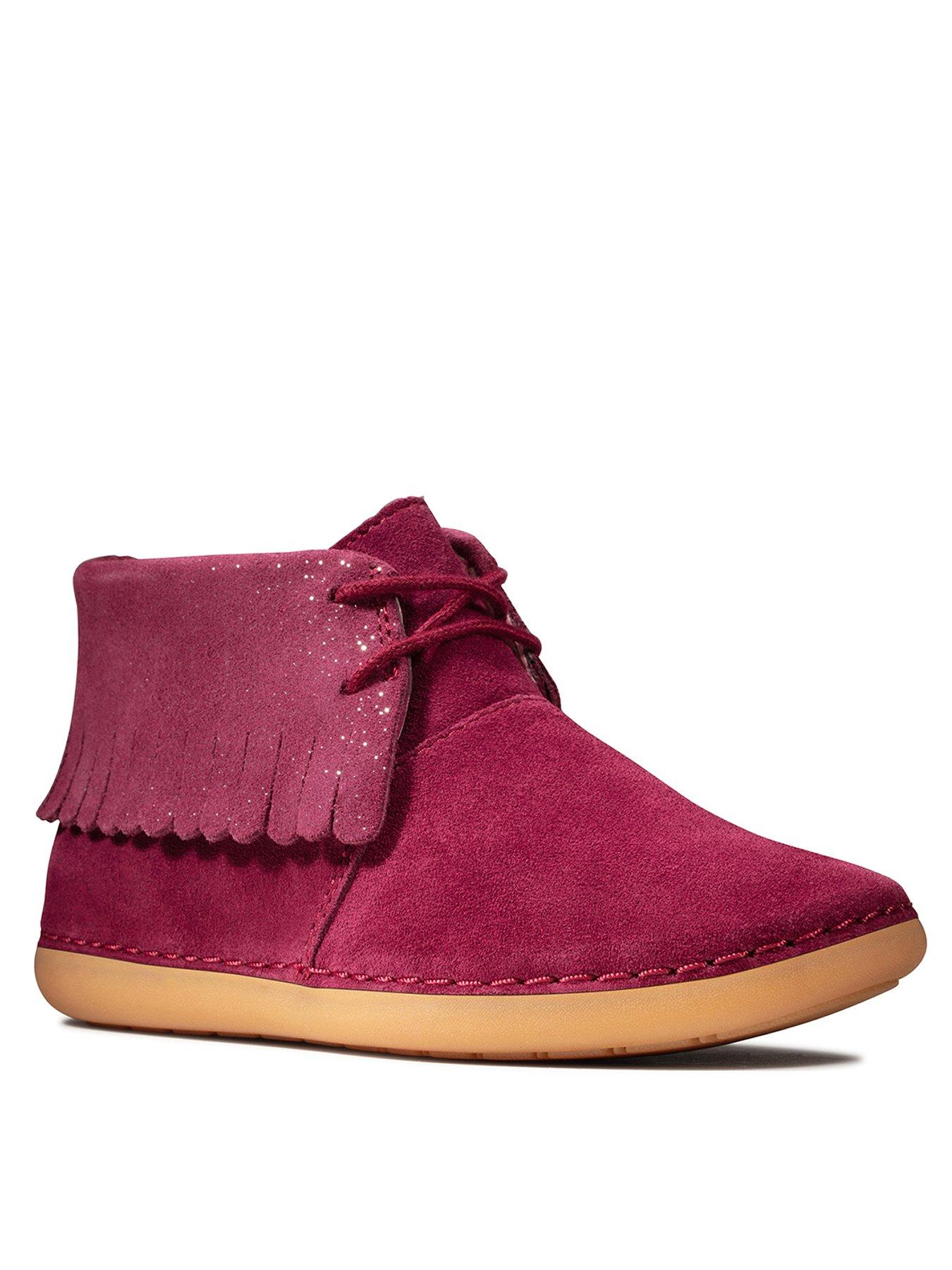 clarks girls ankle boots