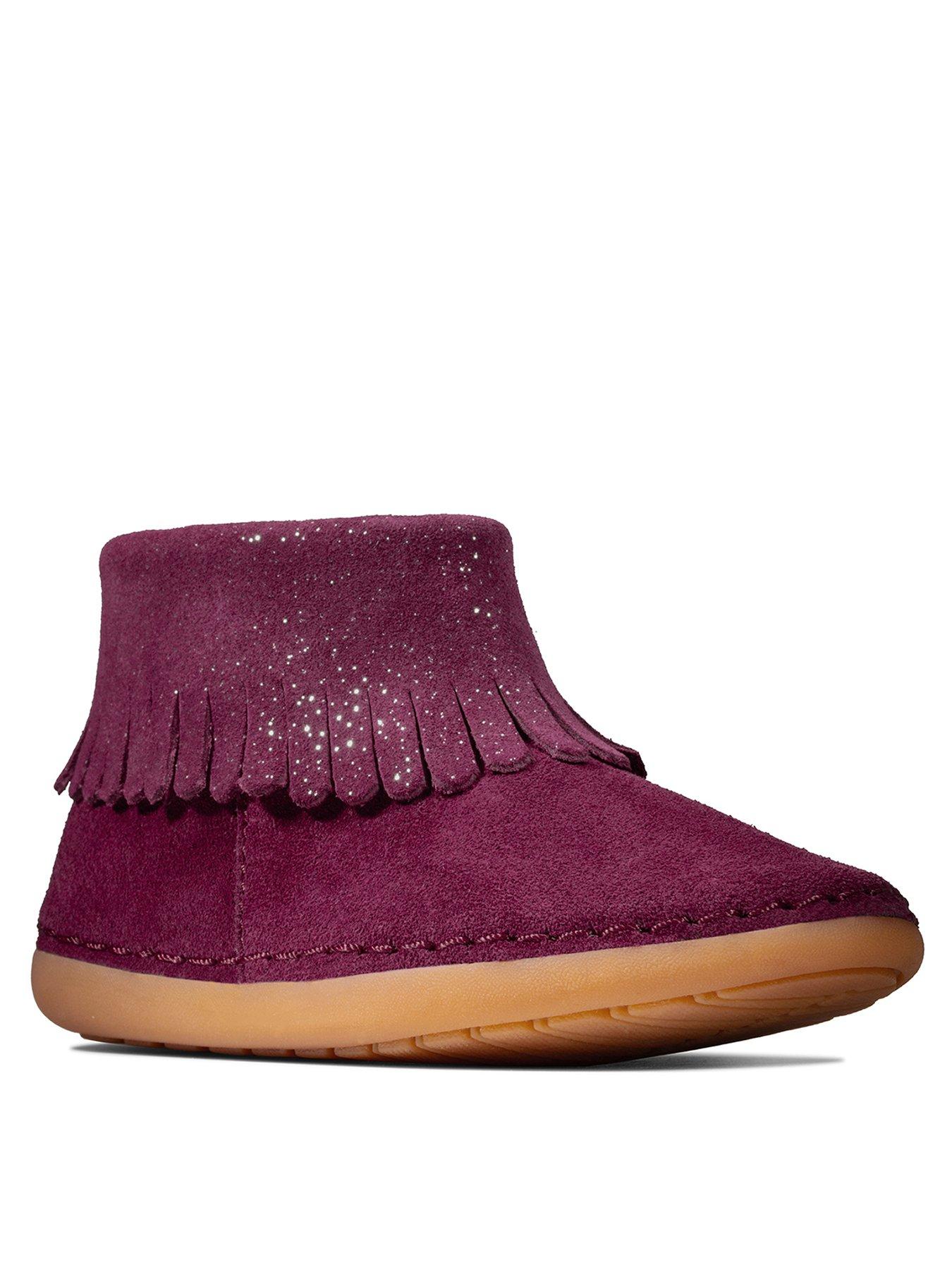 plum ankle boots uk