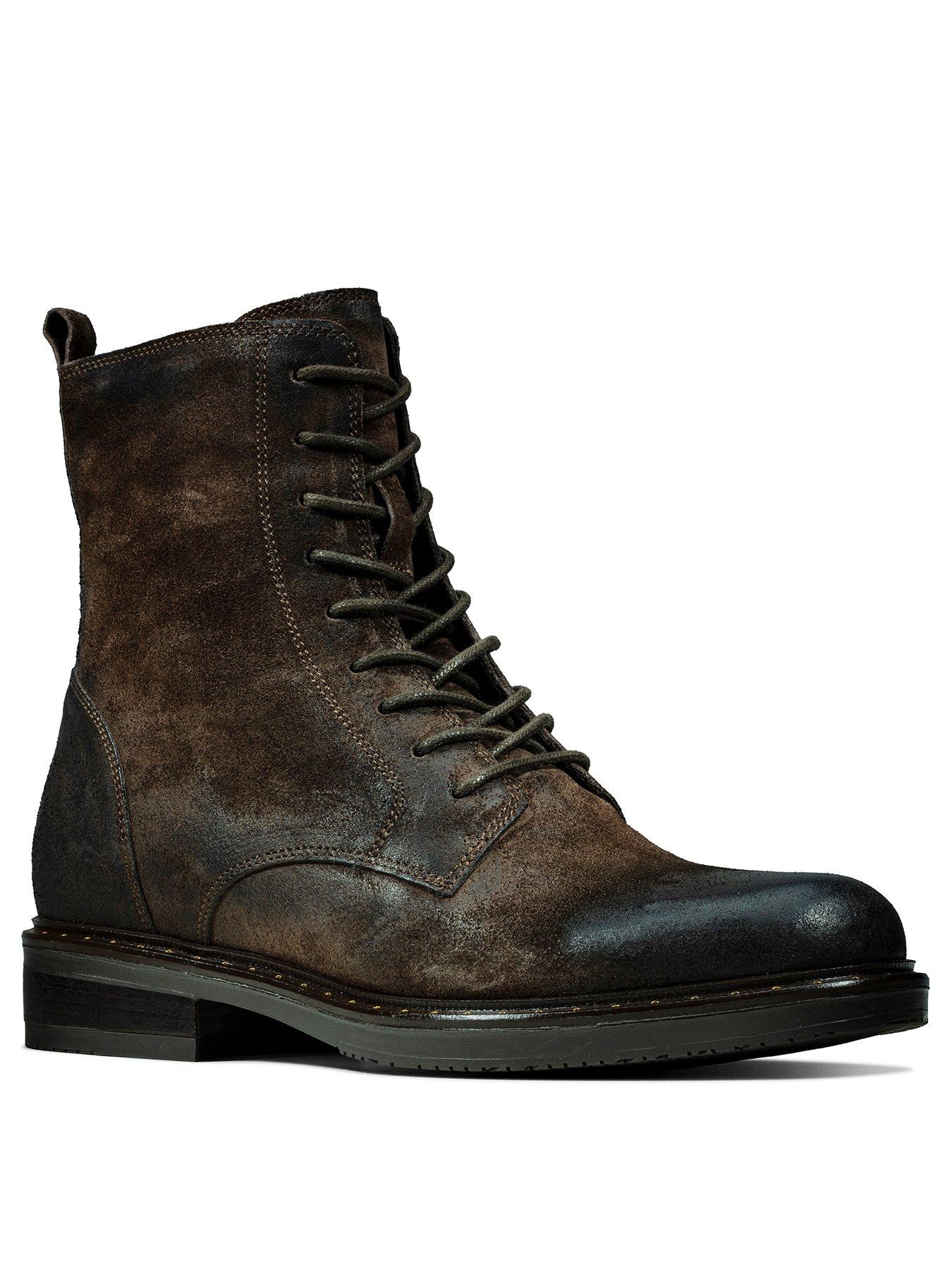 clarks ankle boots lace up