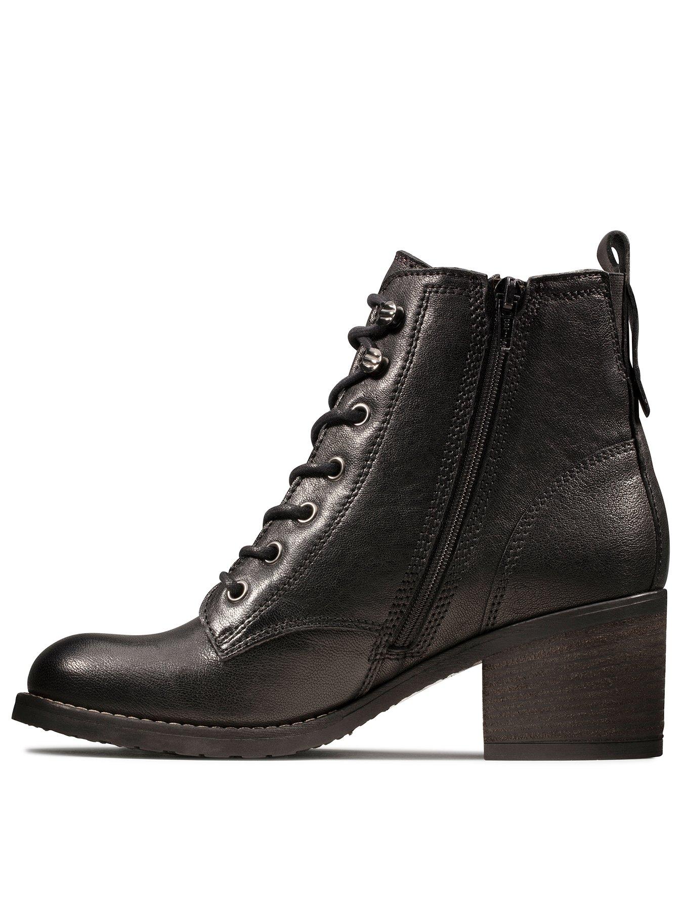 clarks thornby lace boots