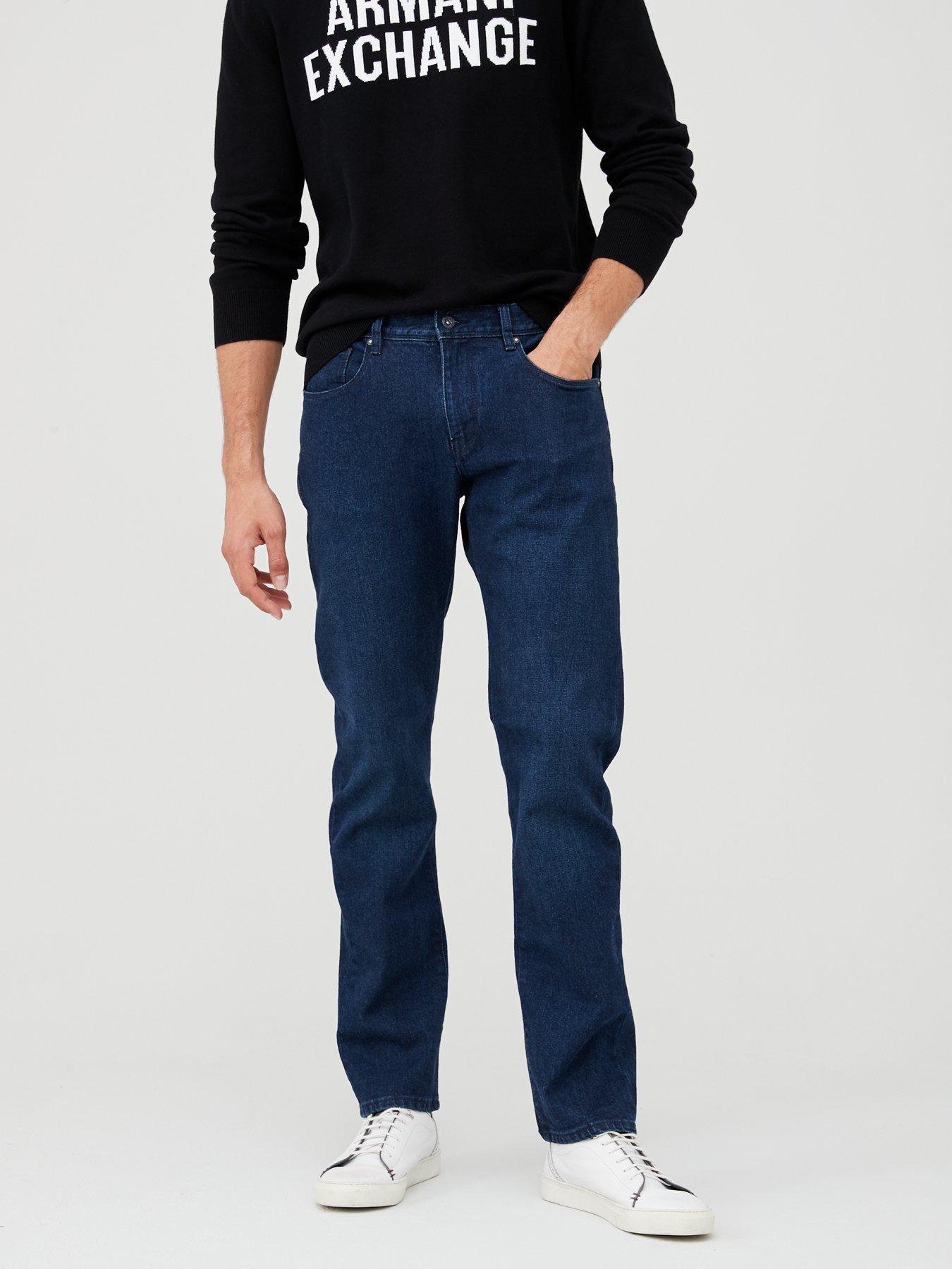 armani exchange j16 straight fit jeans