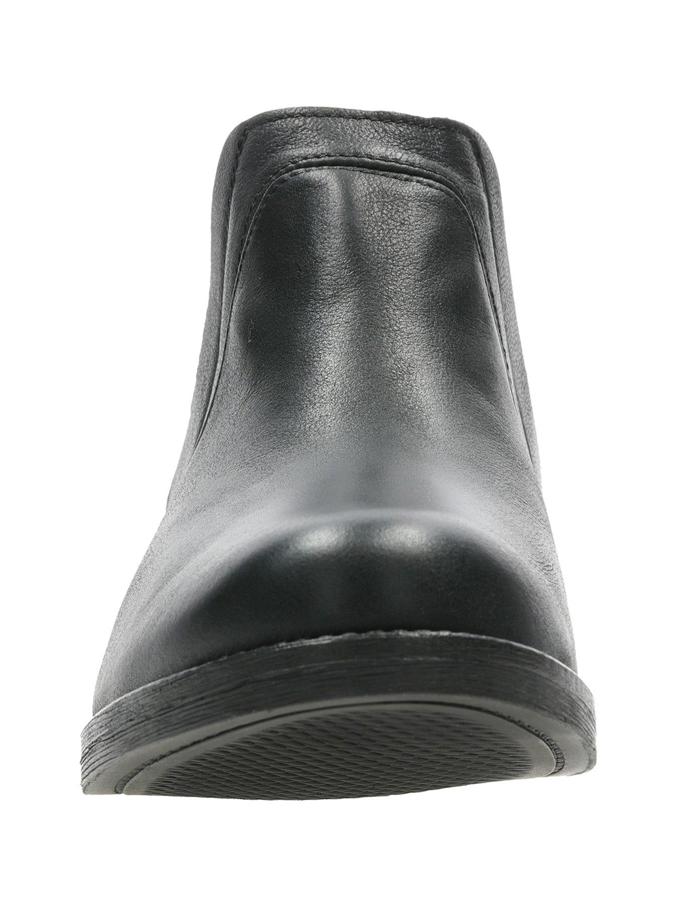 clarks demi beat black leather