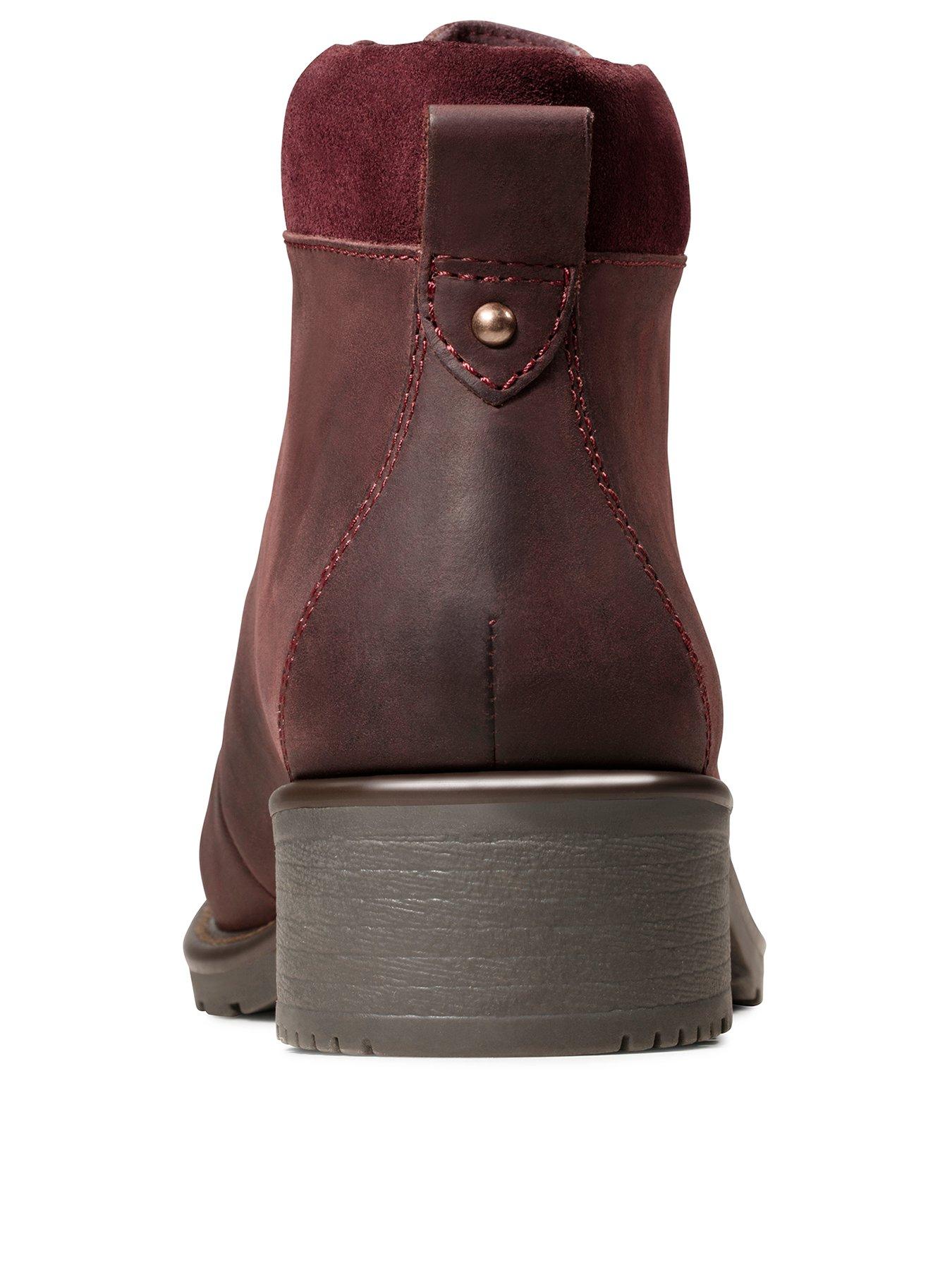 clarks orinoco burgundy