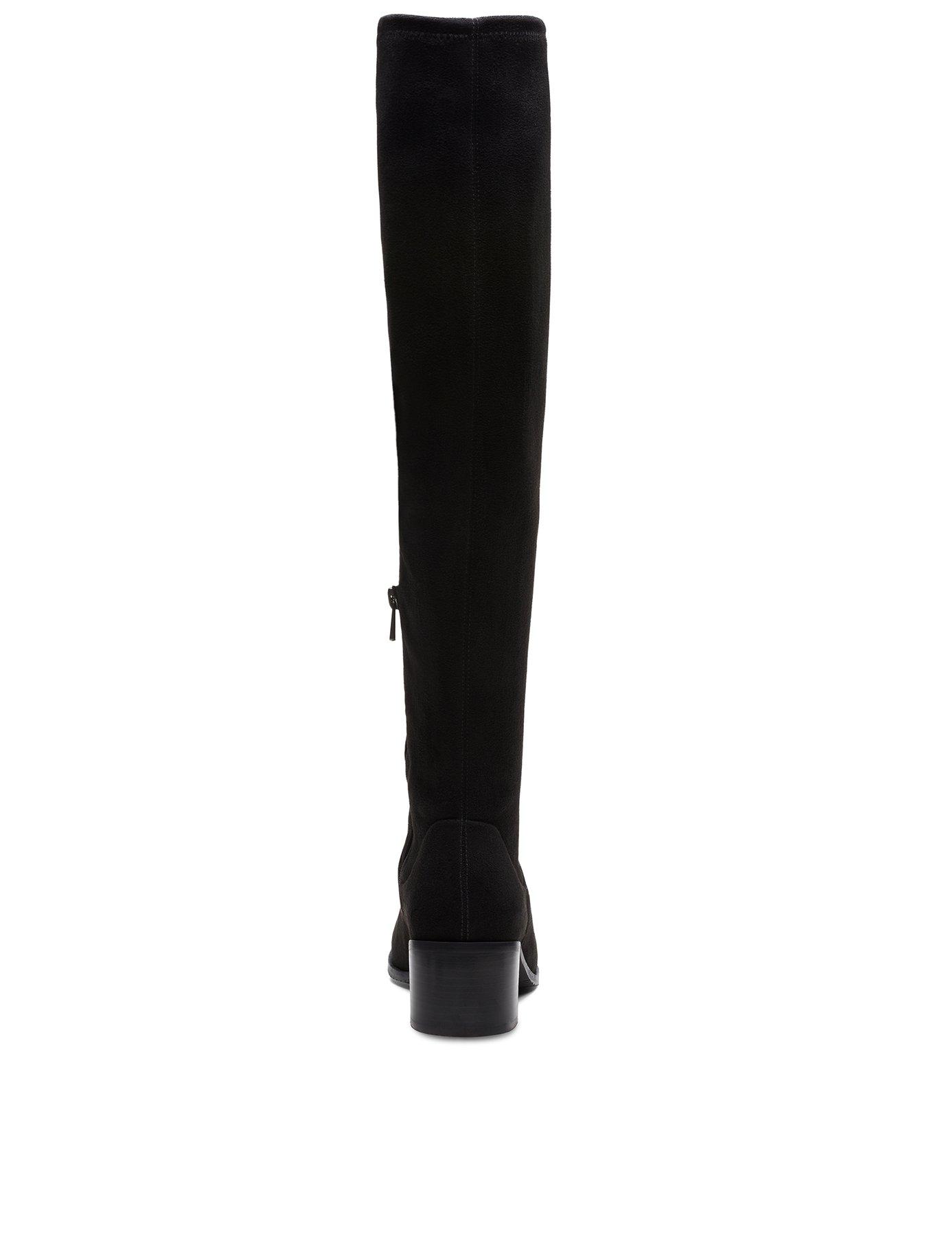 clarks over the knee boot