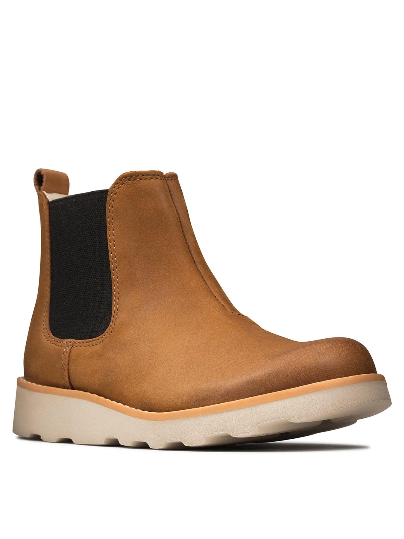 clarks boys boots