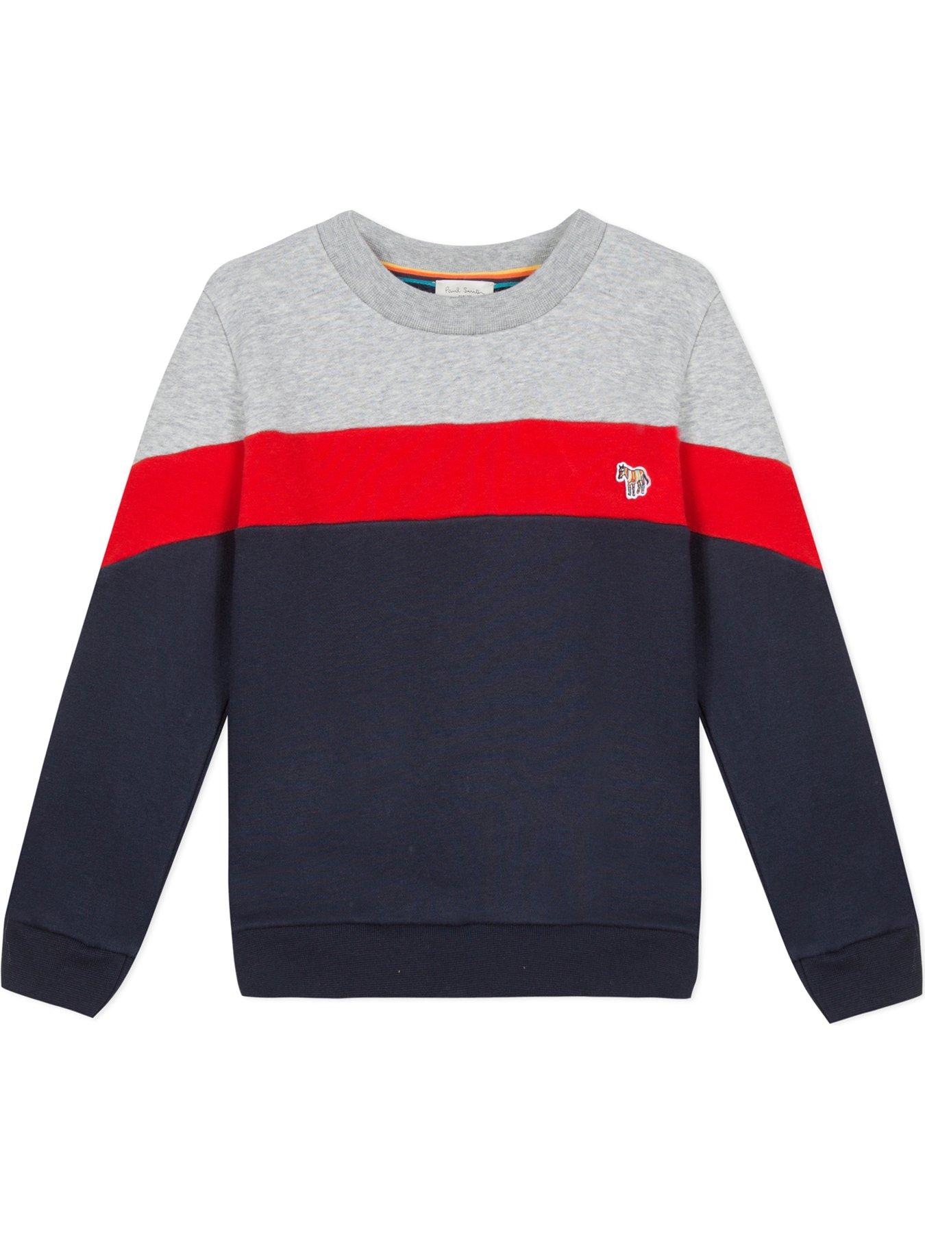 Paul Smith Junior Boys Vasco Crew Neck Sweatshirt review