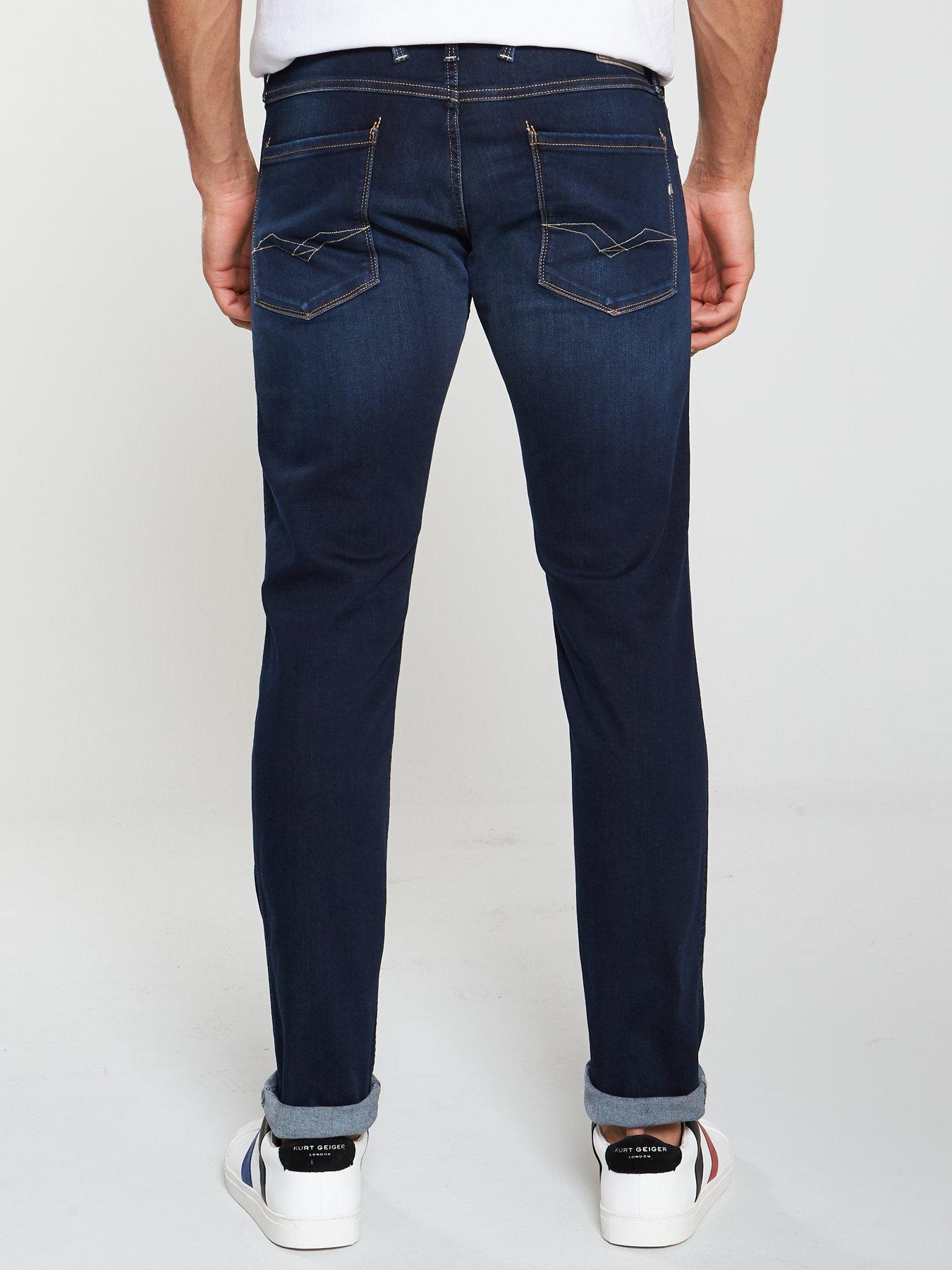 replay anbass skinny jeans