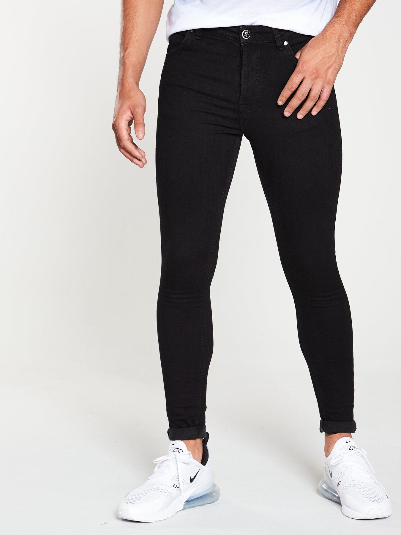 gym king jeans black