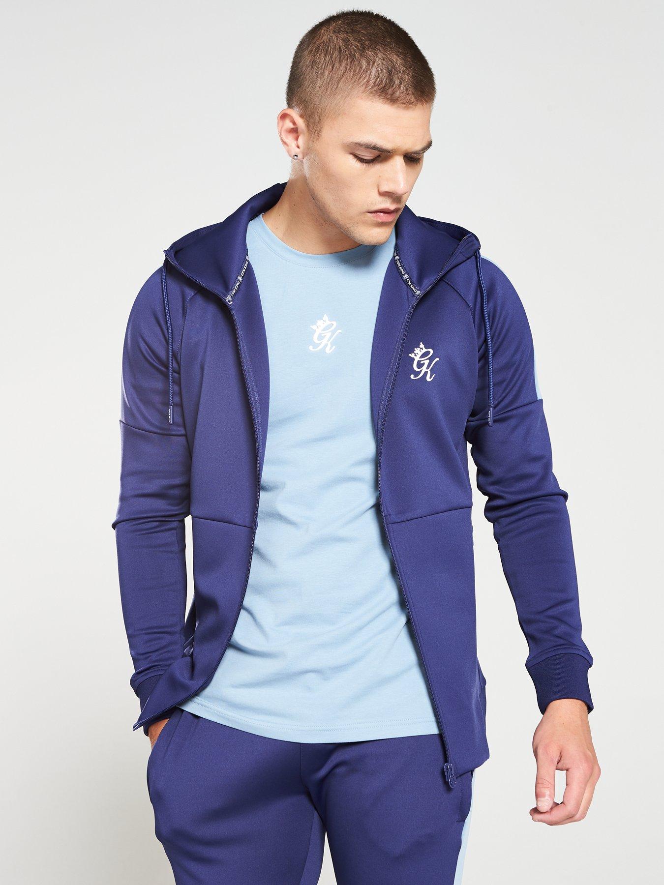 gym king navy hoodie