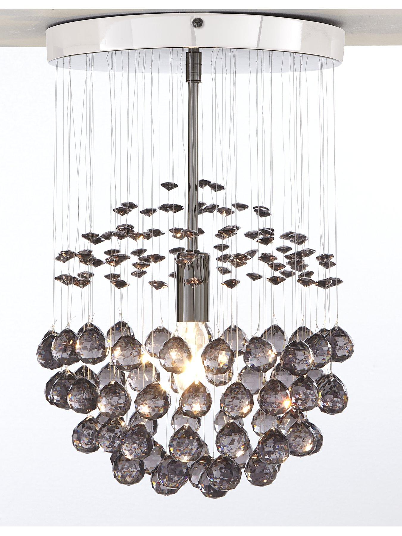 grey ceiling light