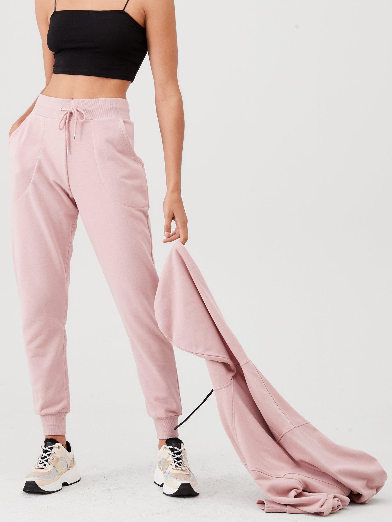 blush joggers