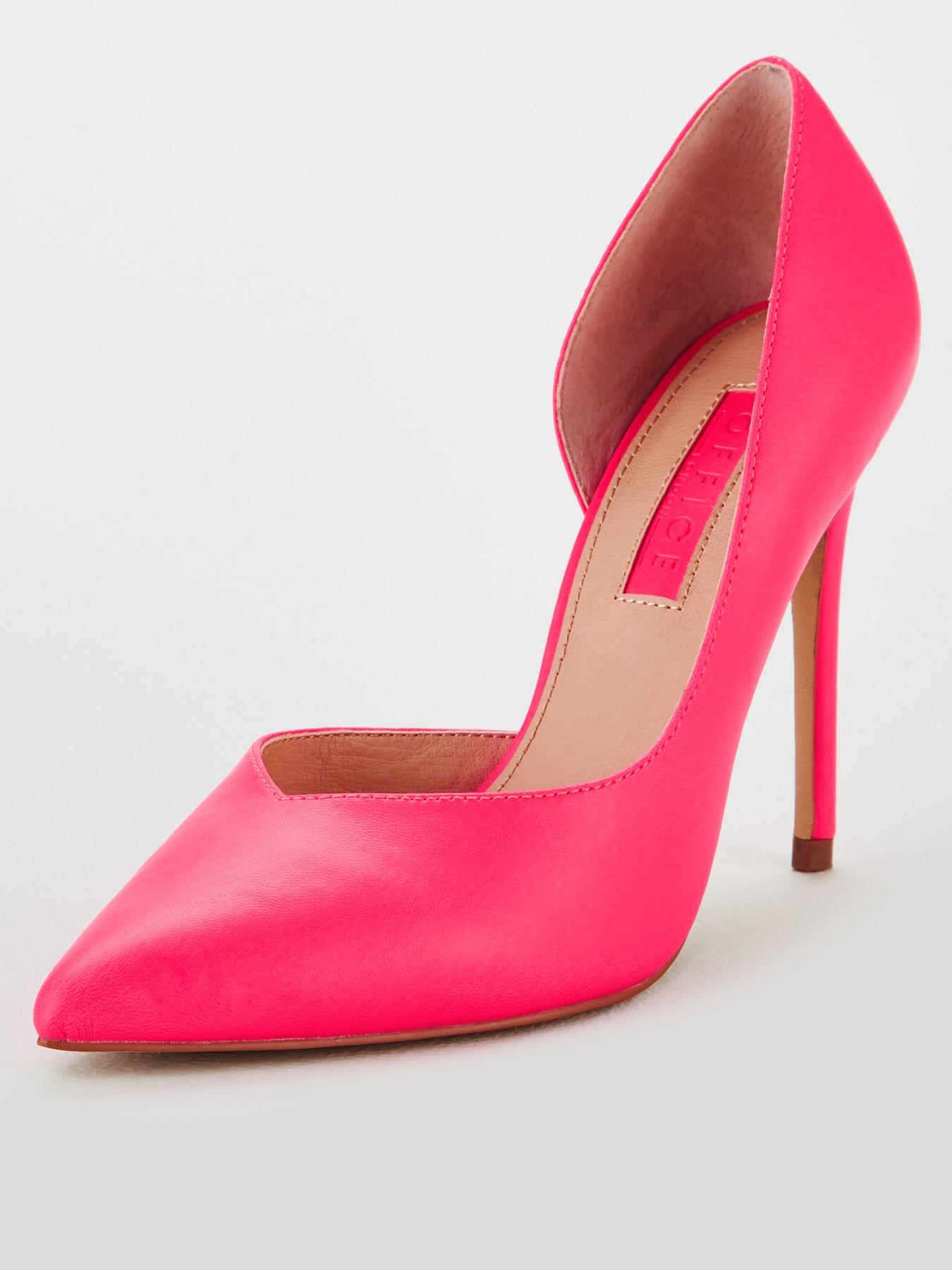office pink heels