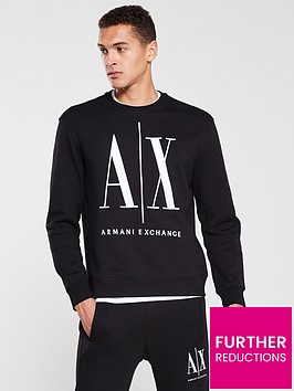 armani-exchange-large-embroidered-logo-sweatshirt-black