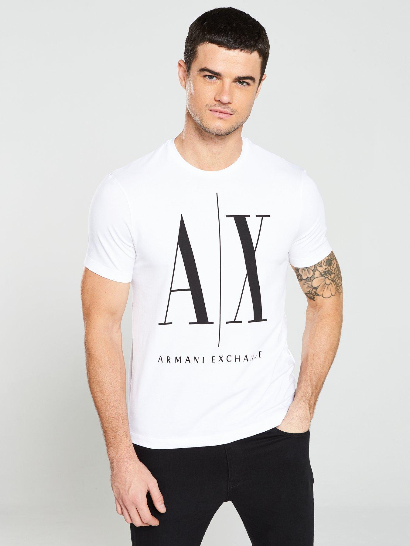 white t shirt armani