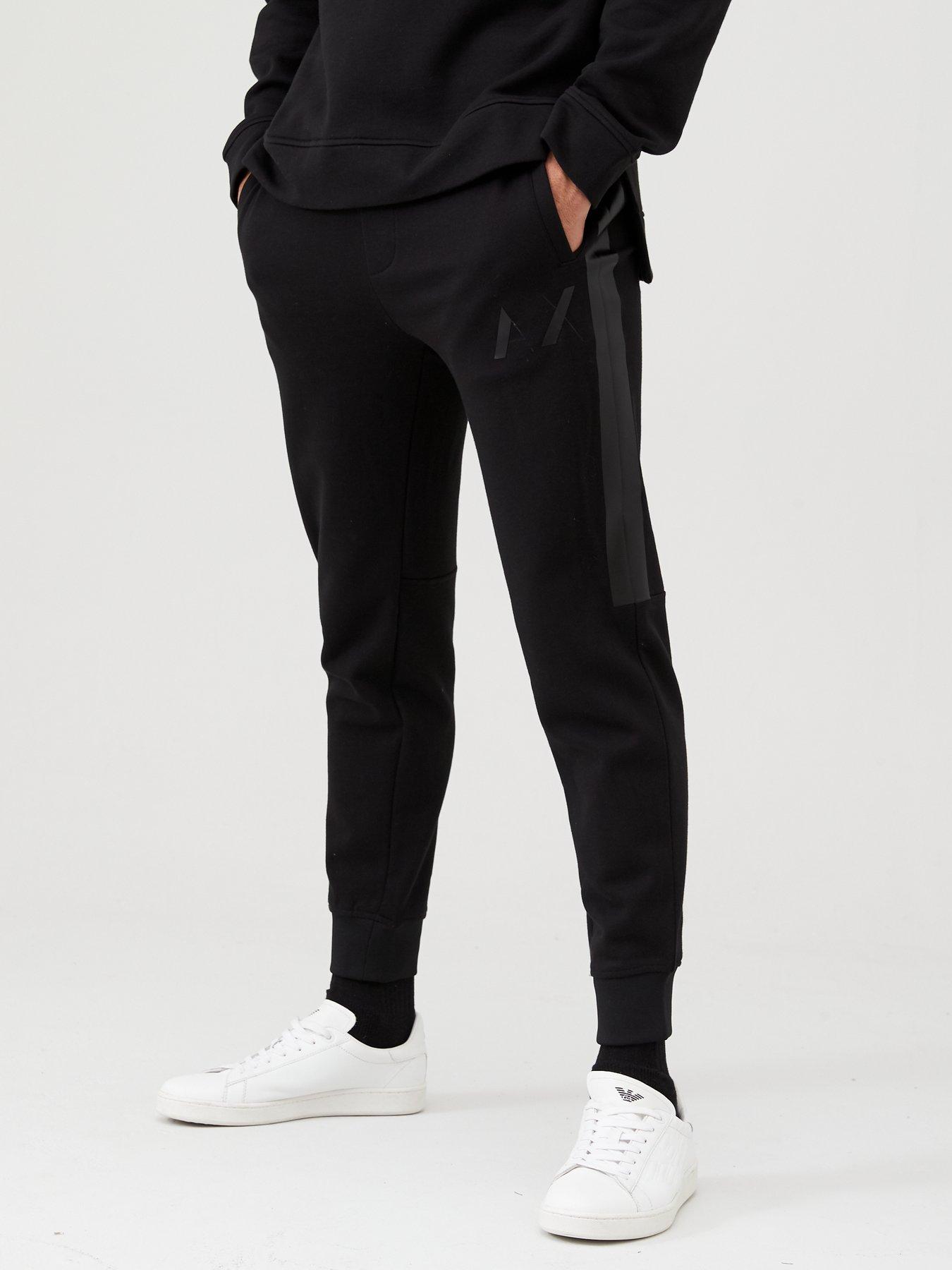 Armani Exchange Armani Exchange Joggers With Textured Side Seams review