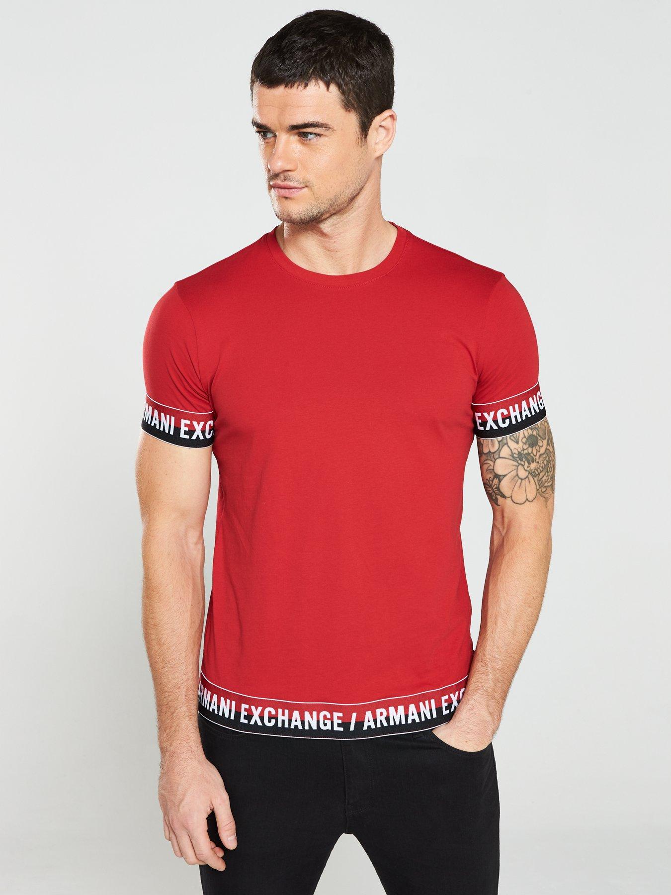 armani exchange men t shirts