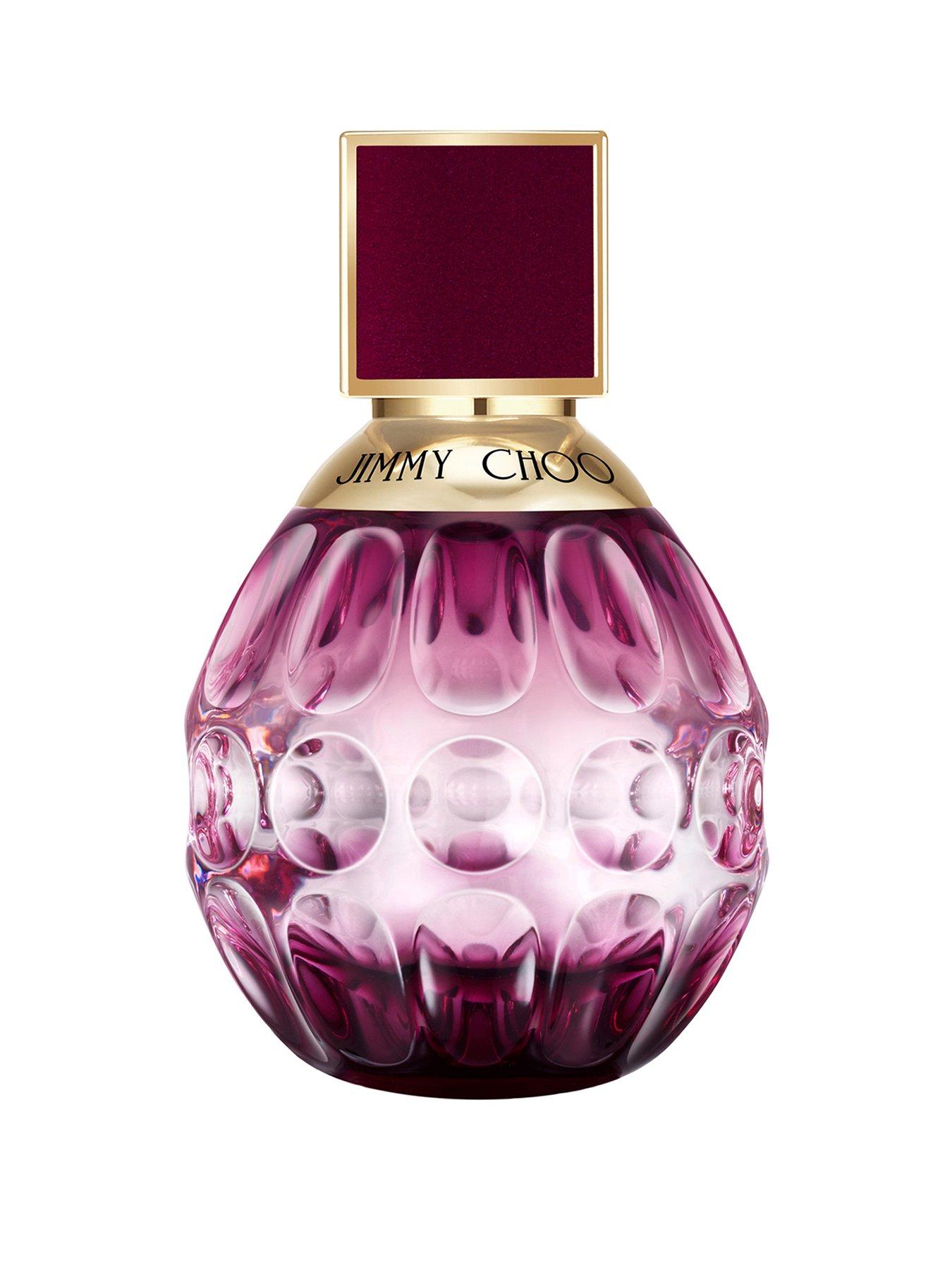 Jimmy choo perfume store purple bottle