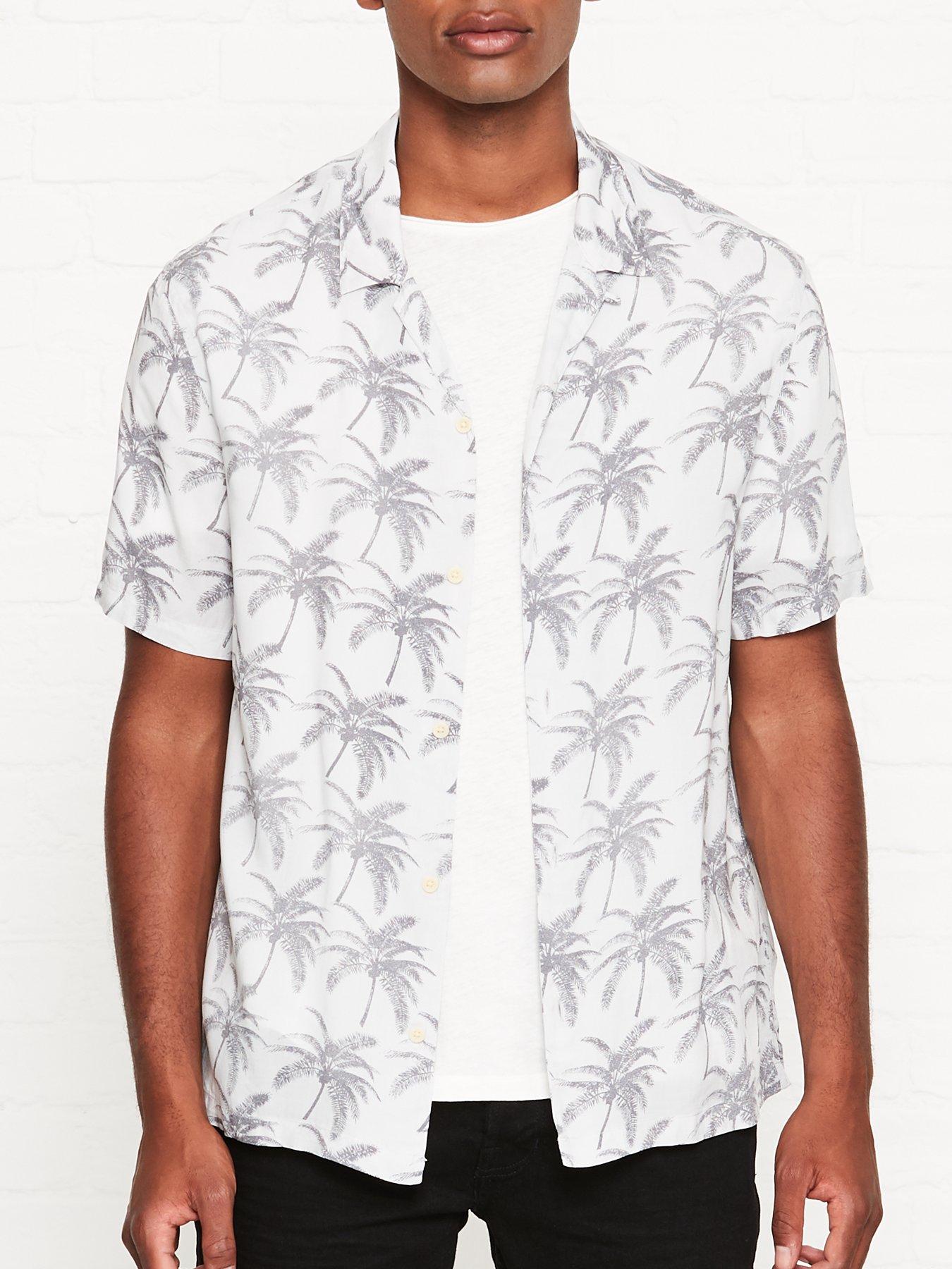 Allsaints Santa Cruz Palm Print Short Sleeve Shirt review