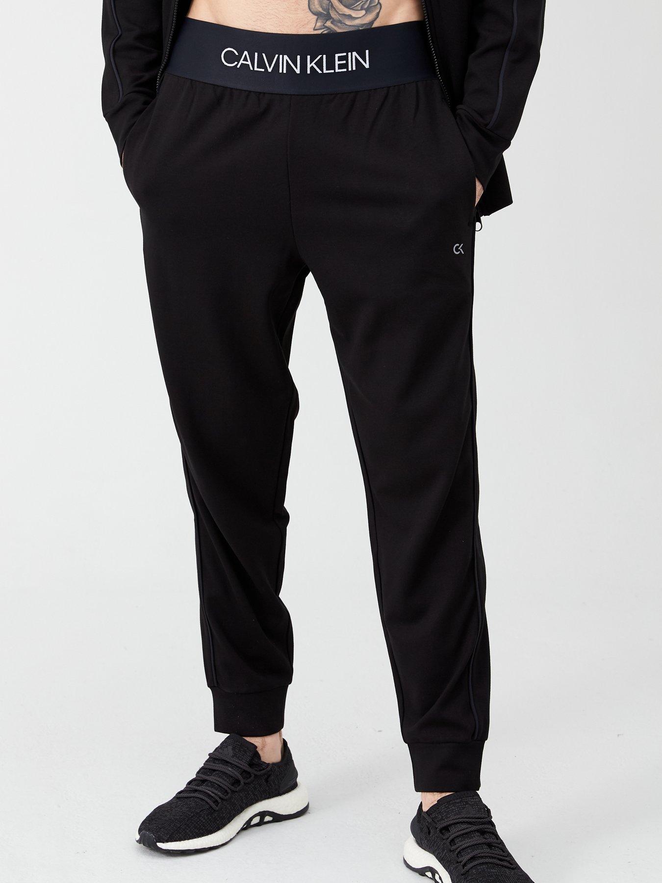 calvin klein tracksuit black