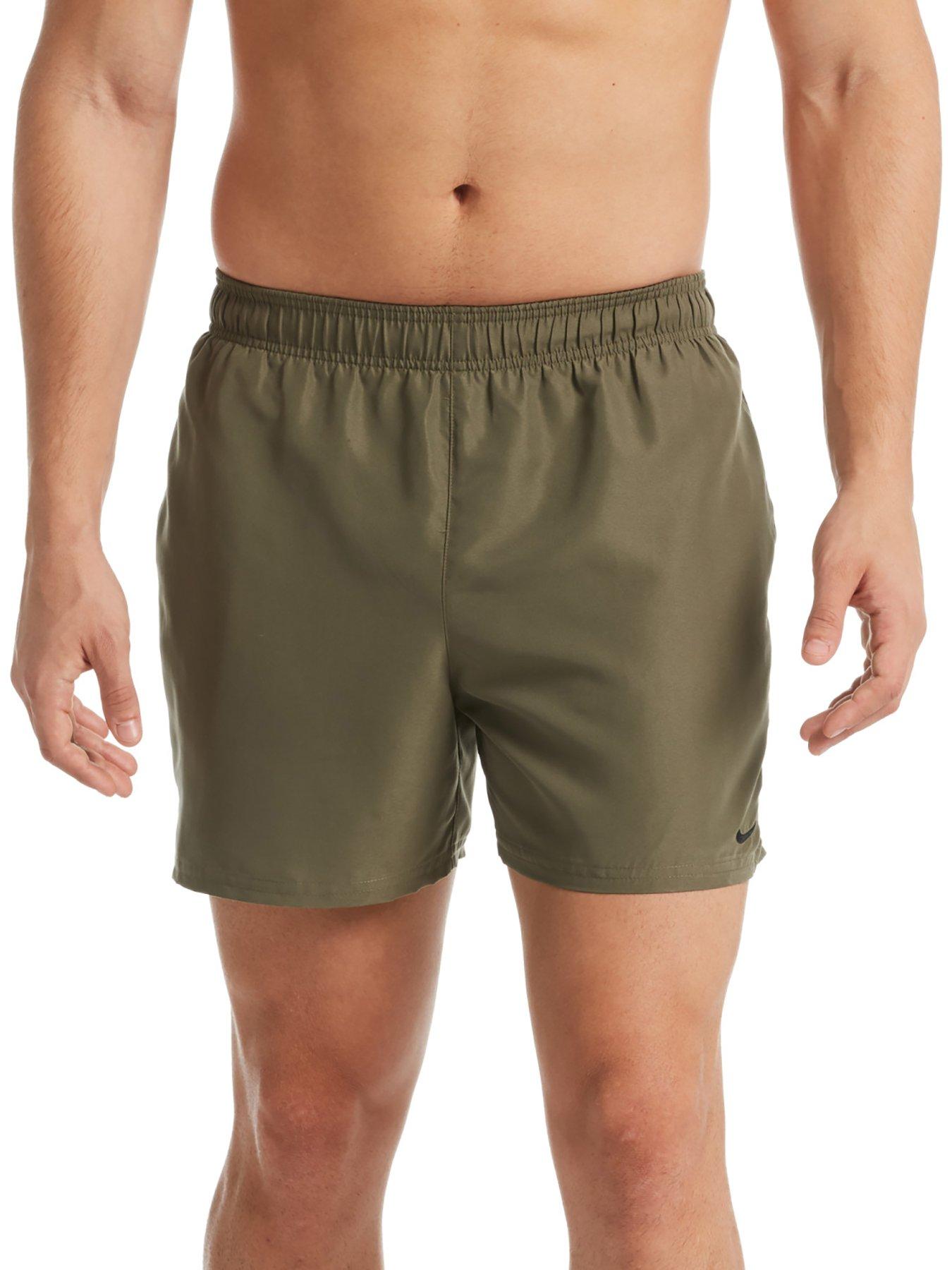 olive swim shorts