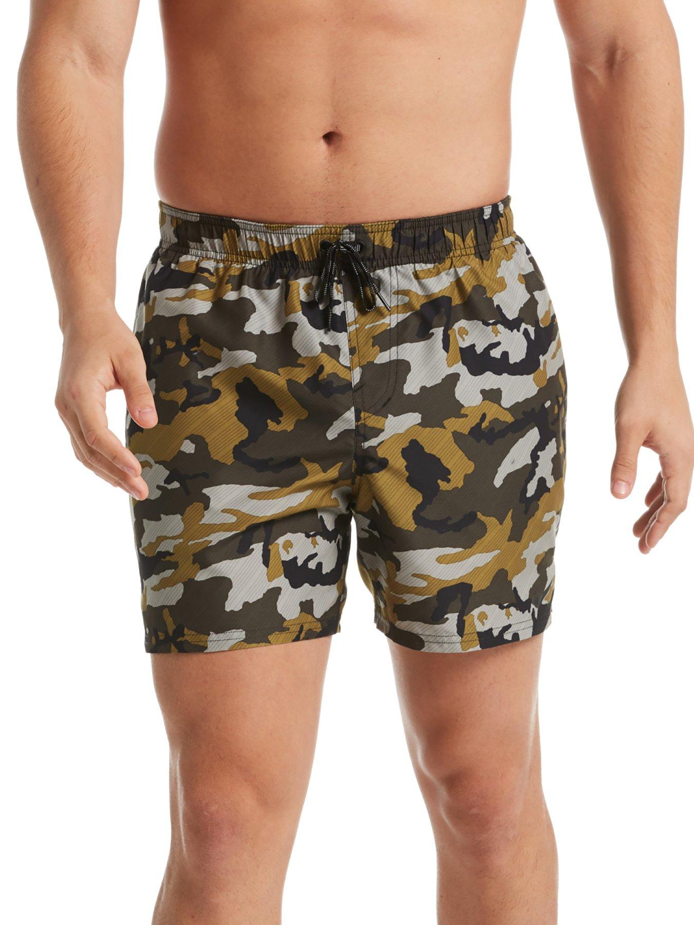 nike swim shorts camo