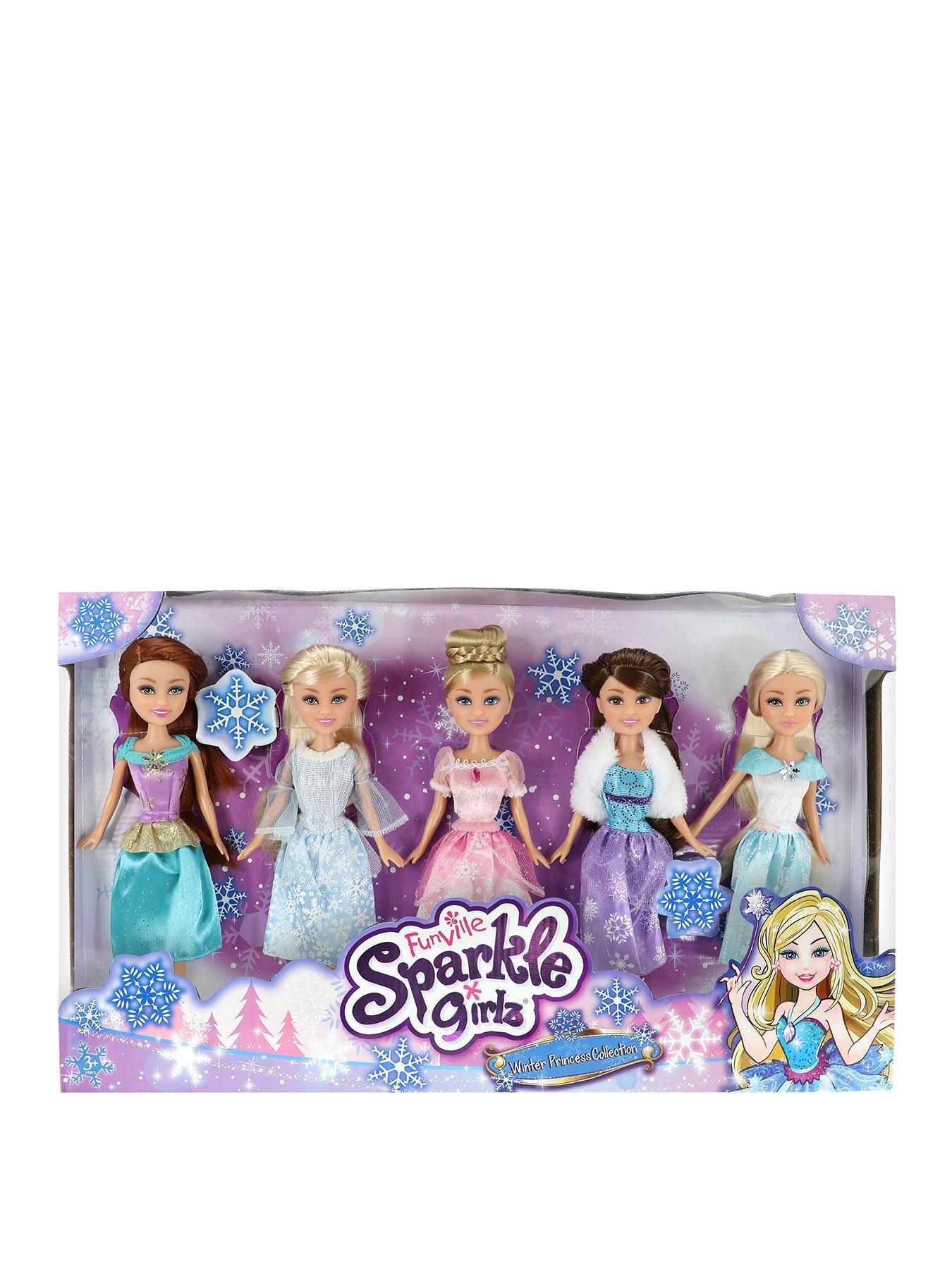 sparkle girlz feed me doll