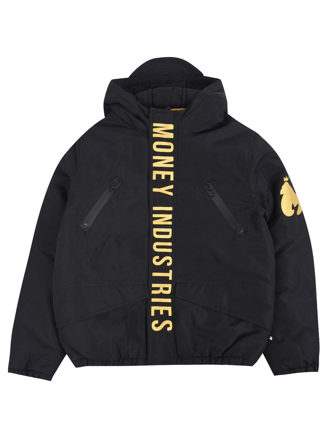 Money Boys Gold Padded Hooded Jacket review