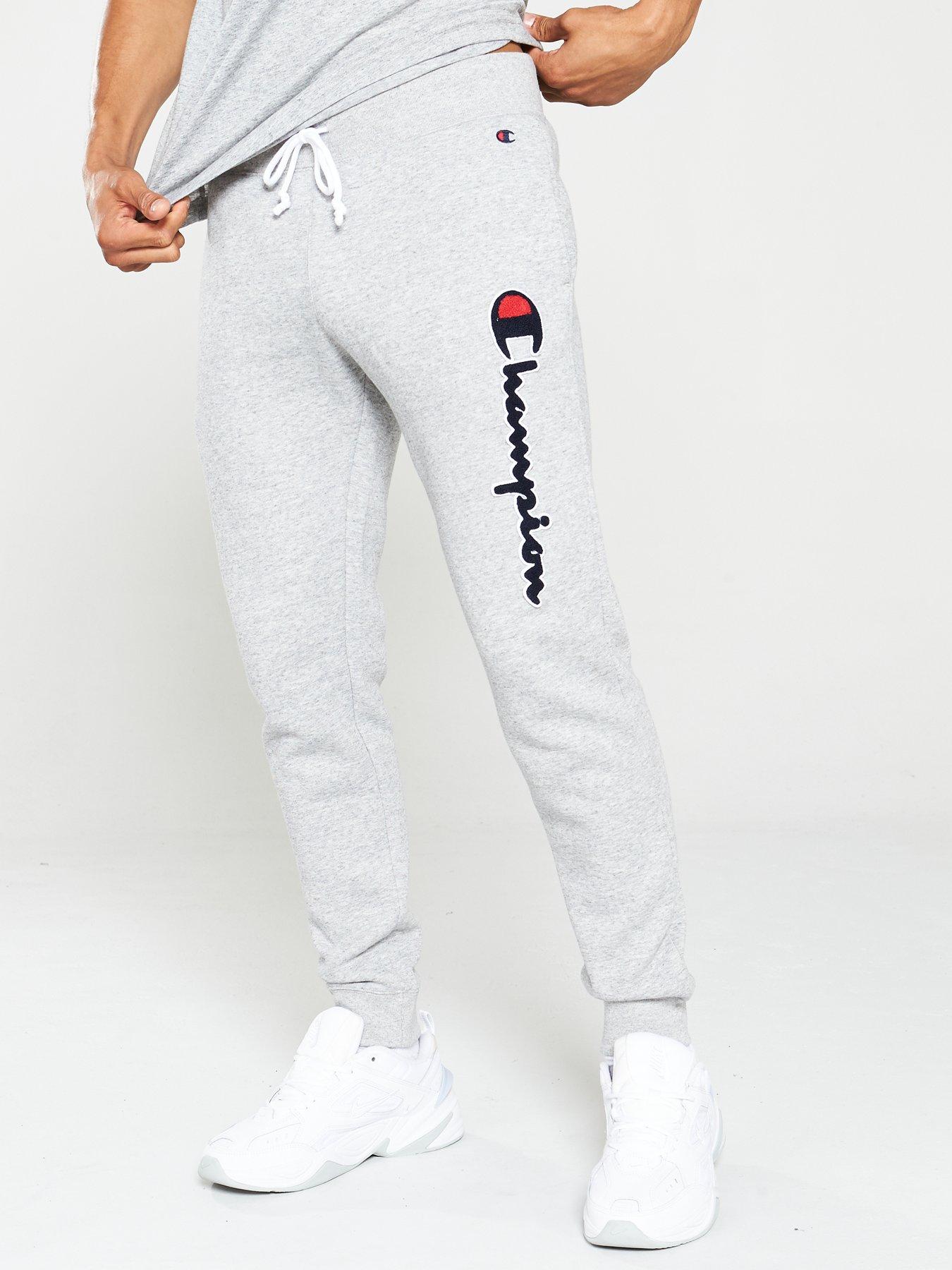 champion tracksuit grey