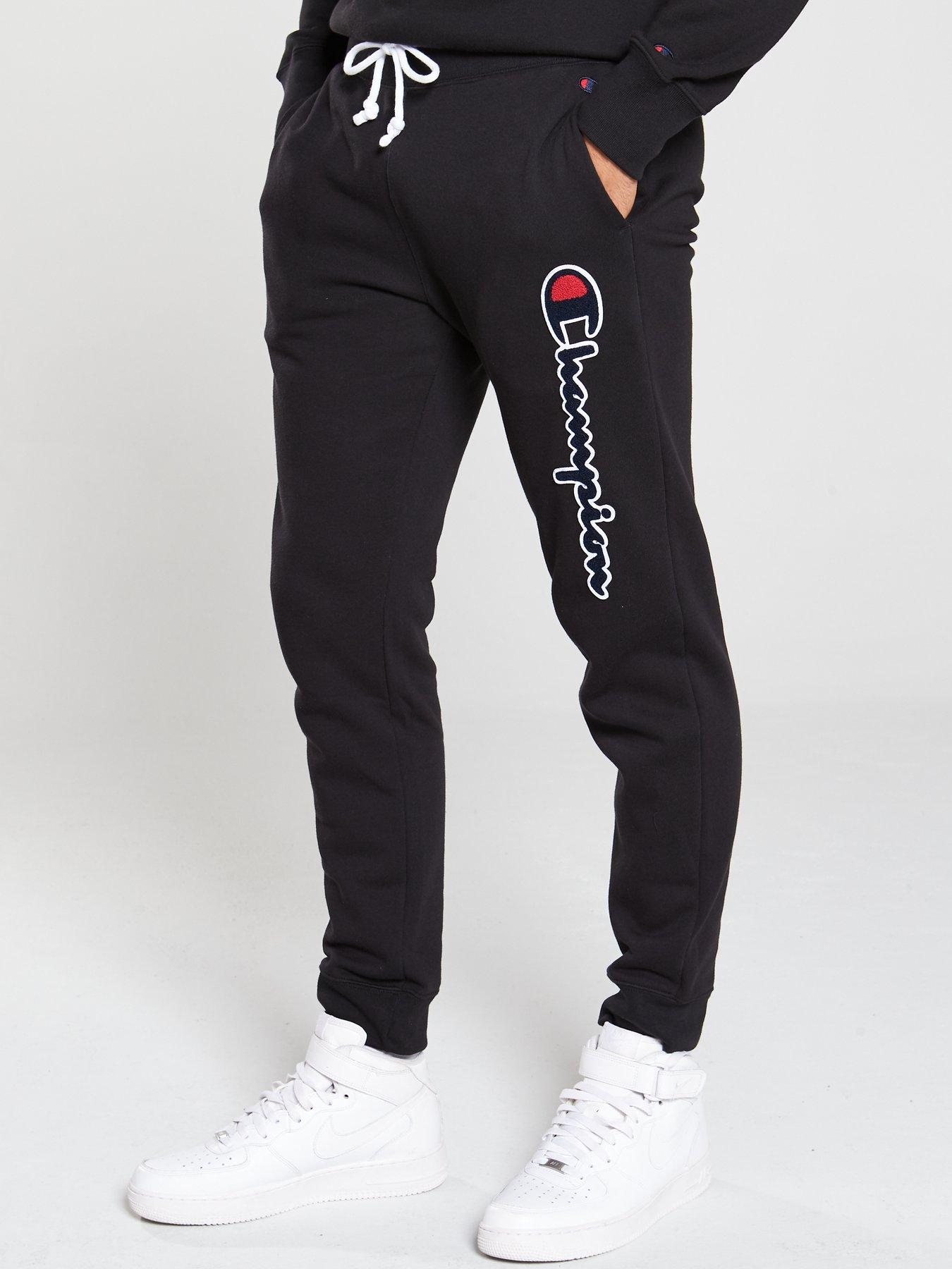 black champion joggers