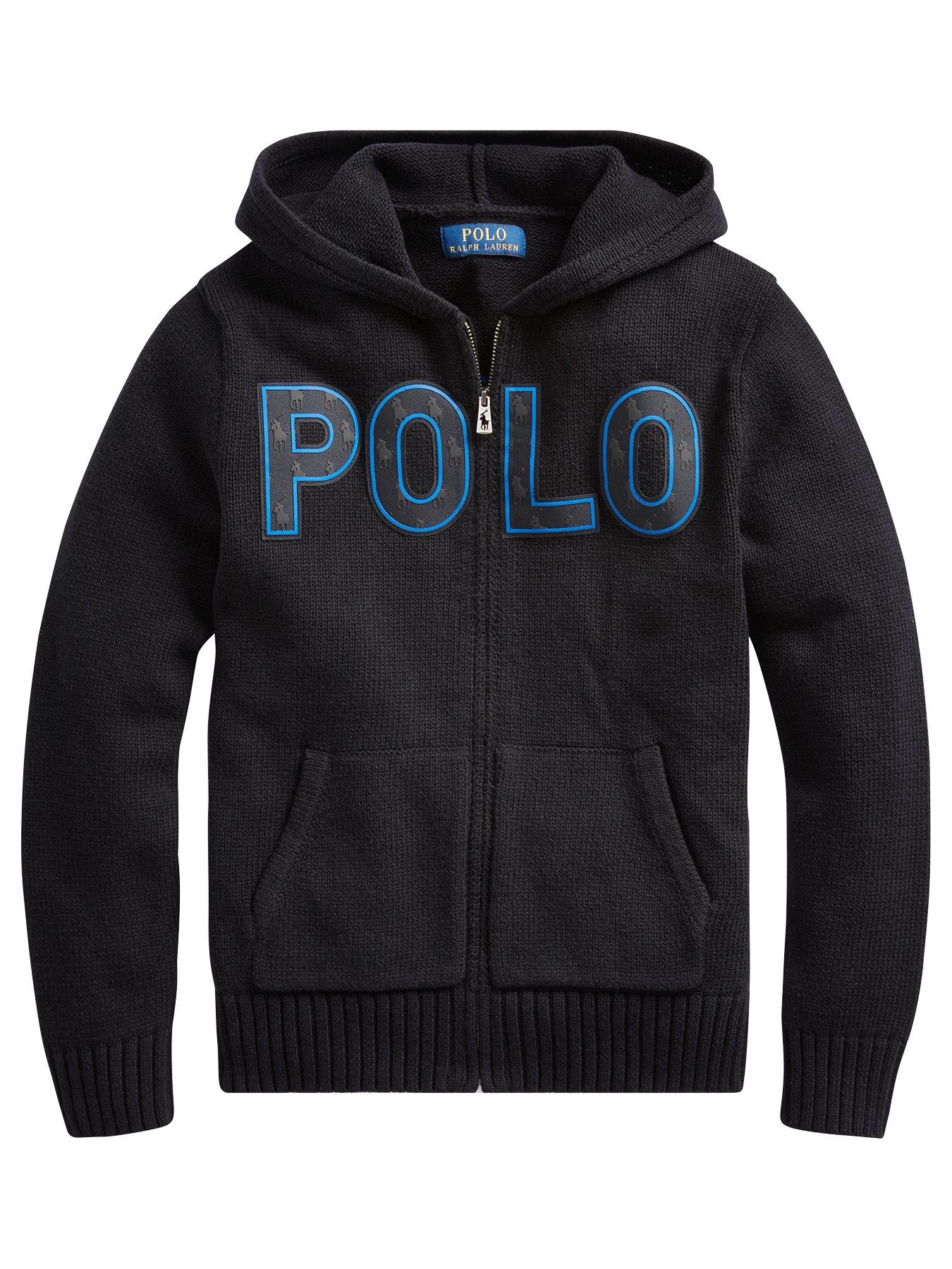 Ralph Lauren Boys Zip Through Polo Knitted Hoodie review