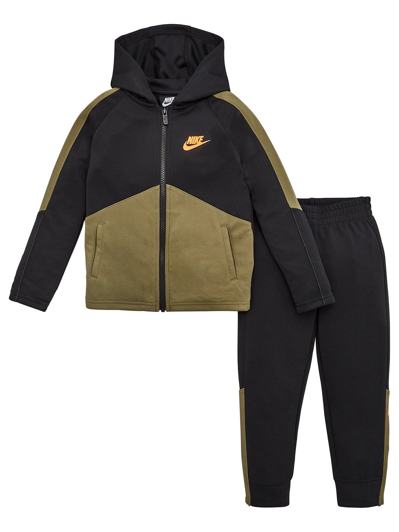 nike junior tribute tracksuit