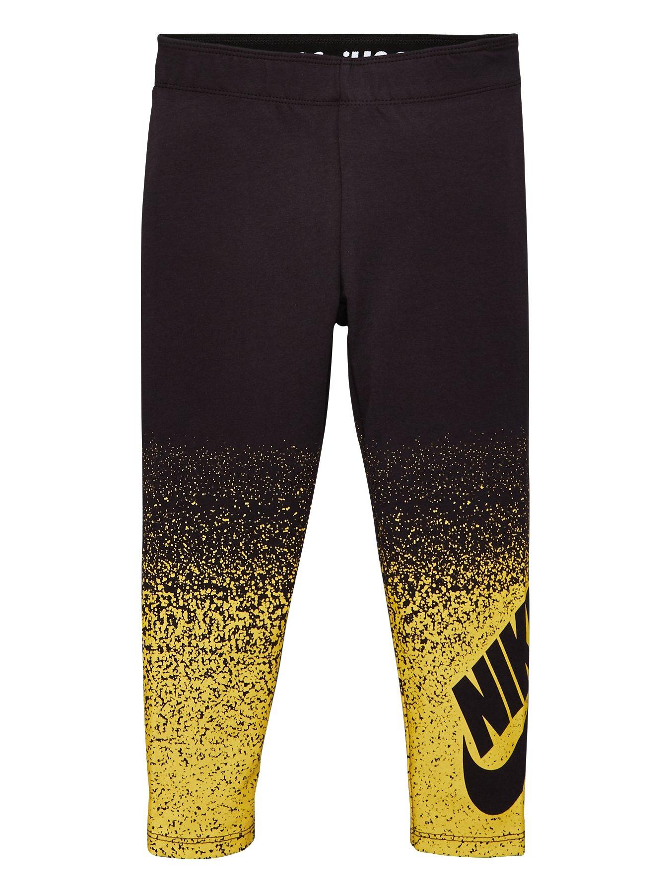 Nike Sportswear Childrens Girls Metallic Shine Spray Leggings review