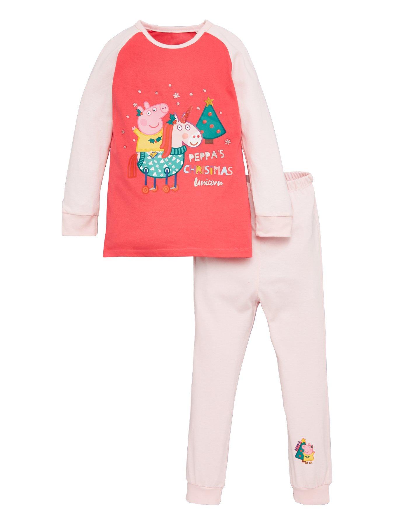 Peppa Pig Toddler Girls Christmas Unicorn Pyjamas review