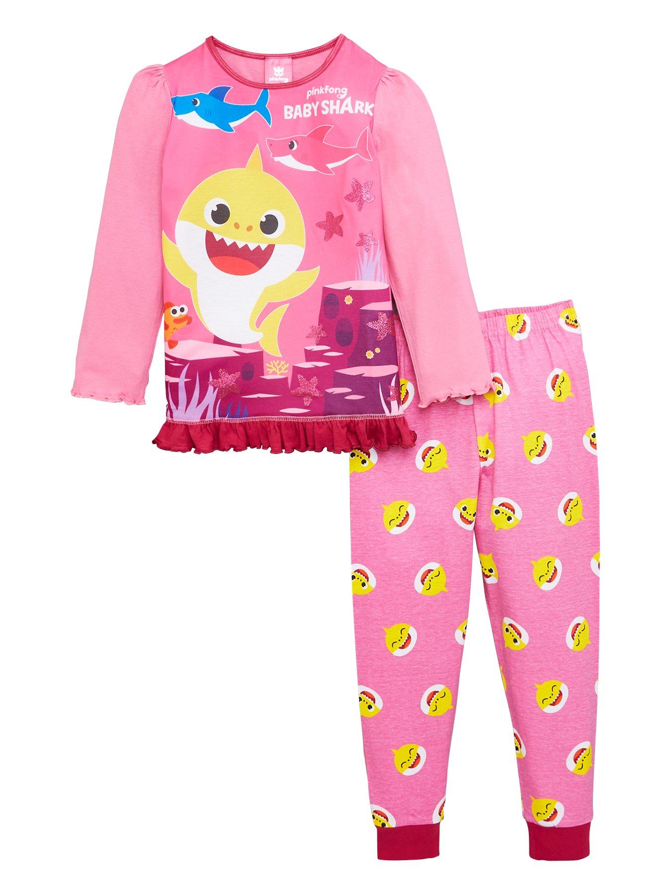 baby shark pajamas baby girl