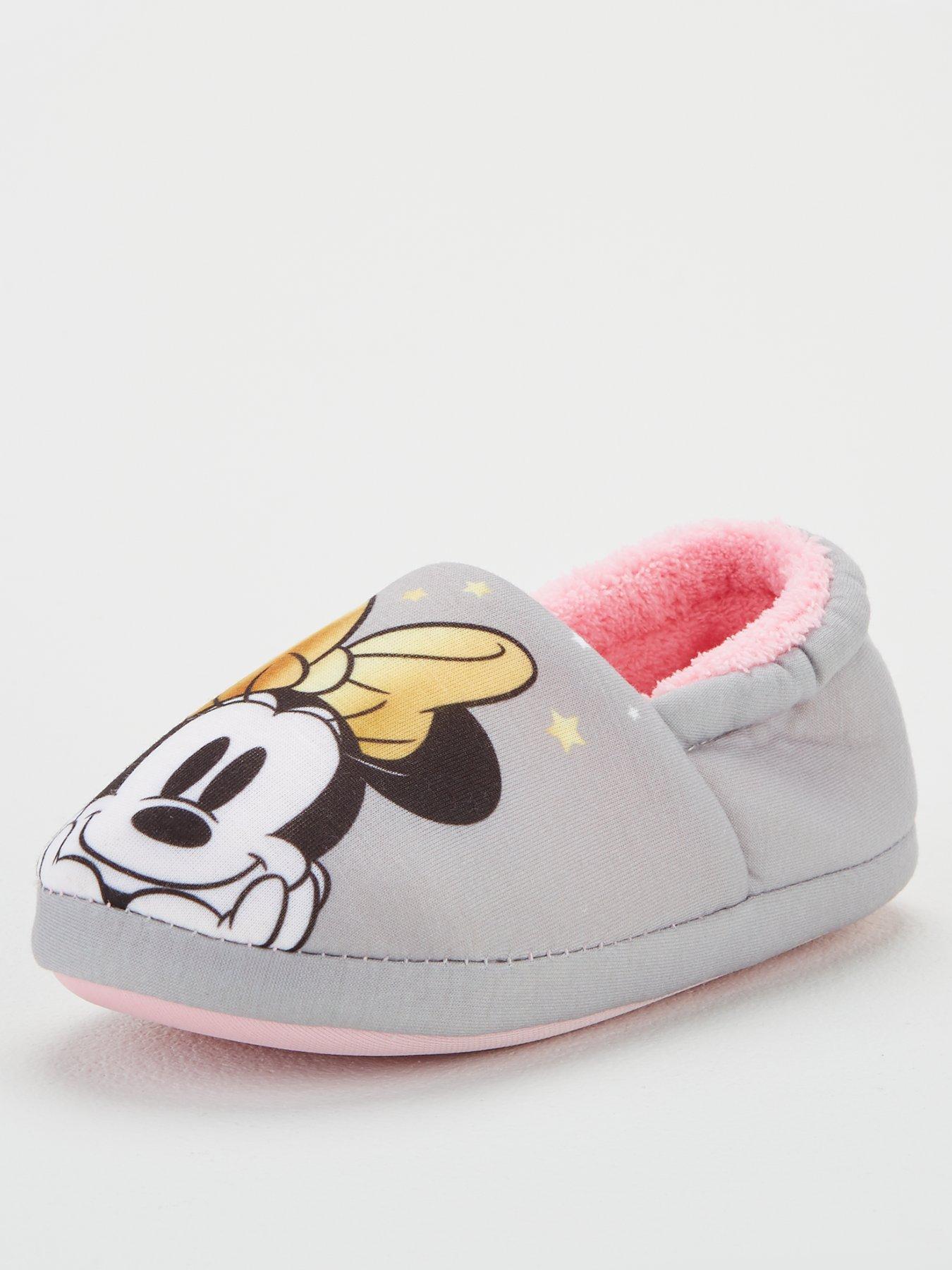 ladies minnie mouse slippers